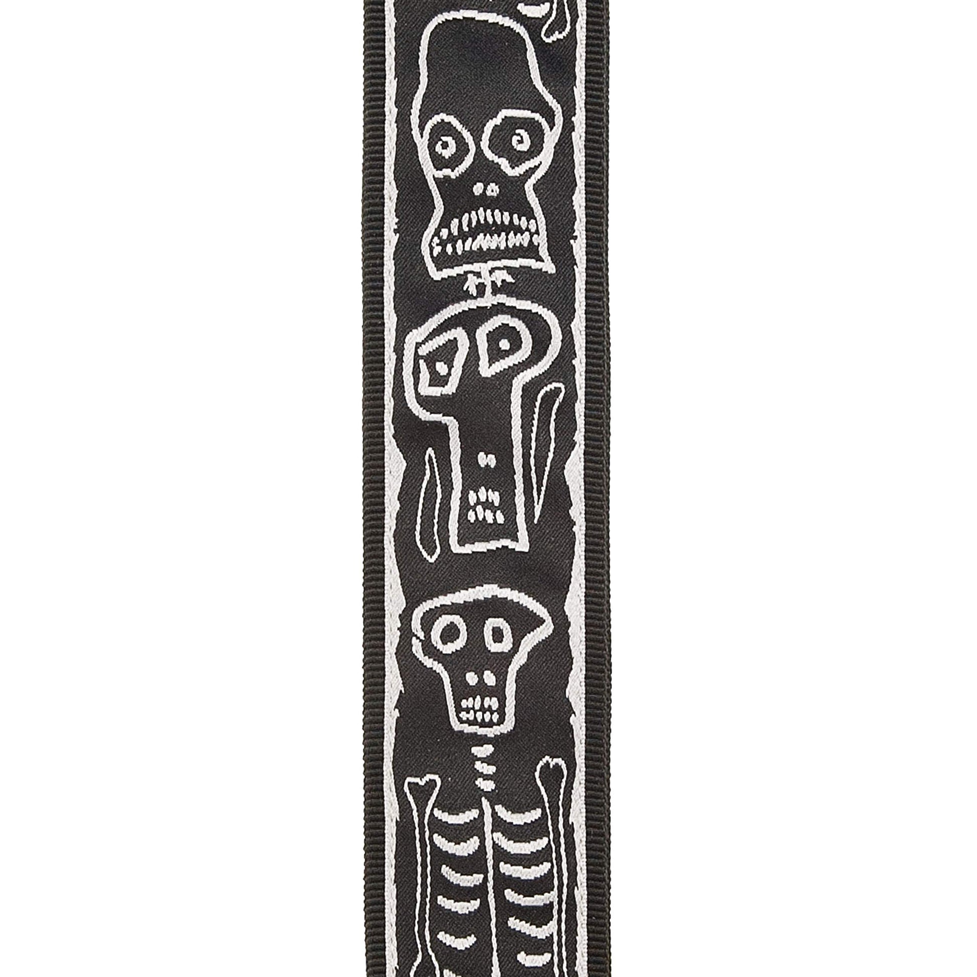 Planet Waves Joe Satriani Guitar Strap – Skull n' Bones (50JS01) - Deccan Retail