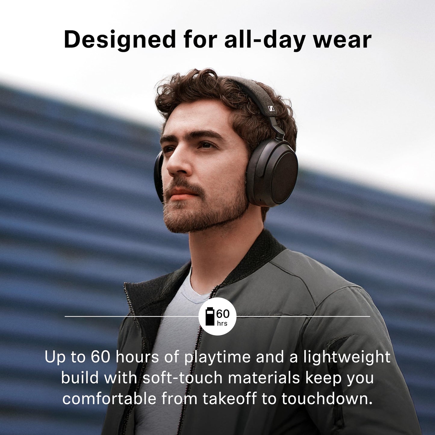 Sennheiser Momentum 4 Wireless Over-Ear Headphones with ANC – White - Deccan Retail