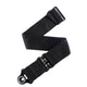 D'Addario Auto Lock Swivel Polypro Guitar Strap Black (PWSALSV00) - Deccan Retail