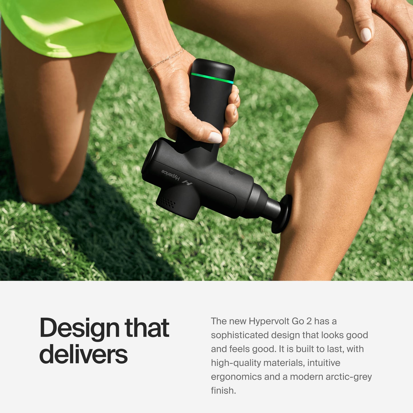 Hyperice Hypervolt Go 2 Portable Percussion Massager – Black - Deccan Retail
