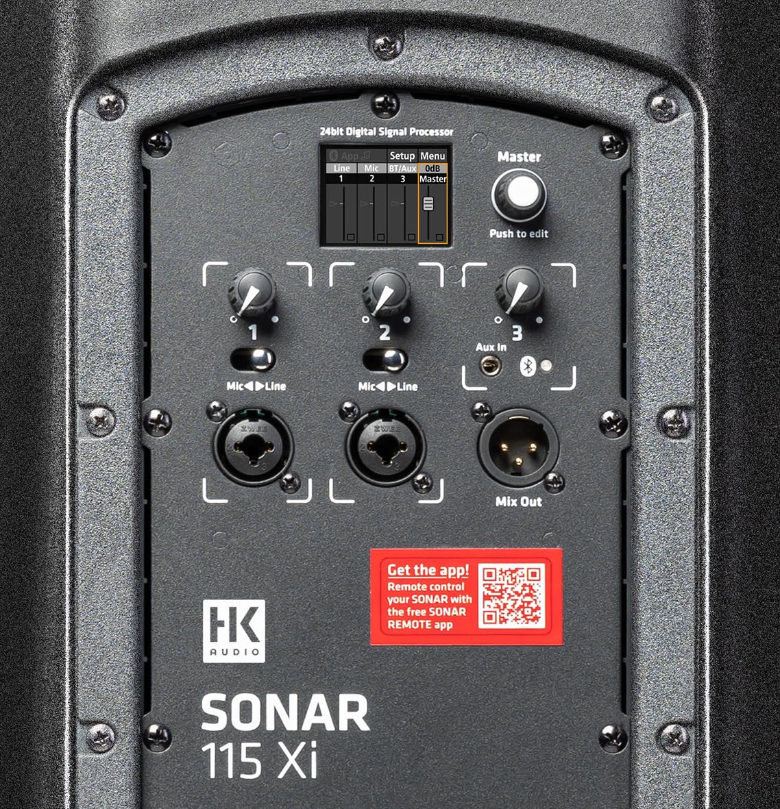 HK Audio SONAR 115 XI 1200W Active 15" PA Speaker - Deccan Retail