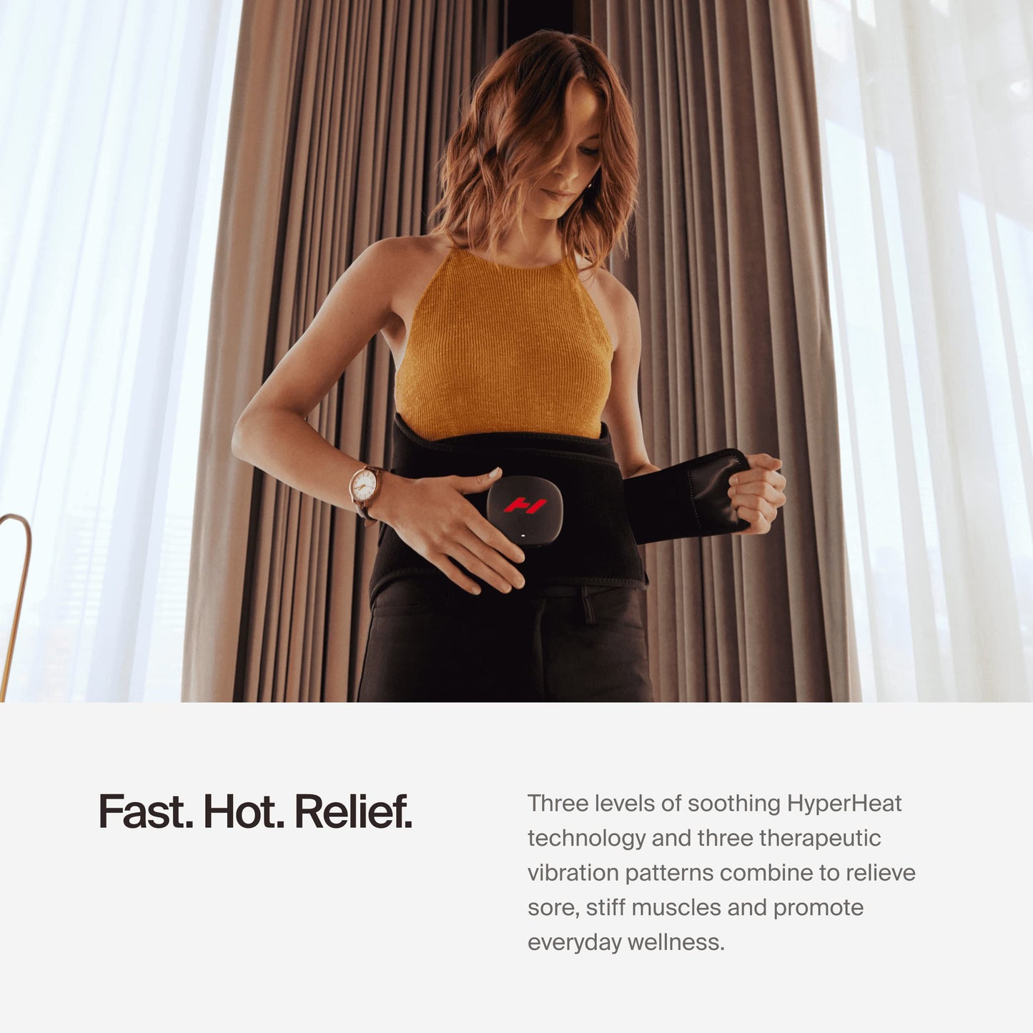 Hyperice Venom 2 Back Heat & Massage Wrap - Deccan Retail