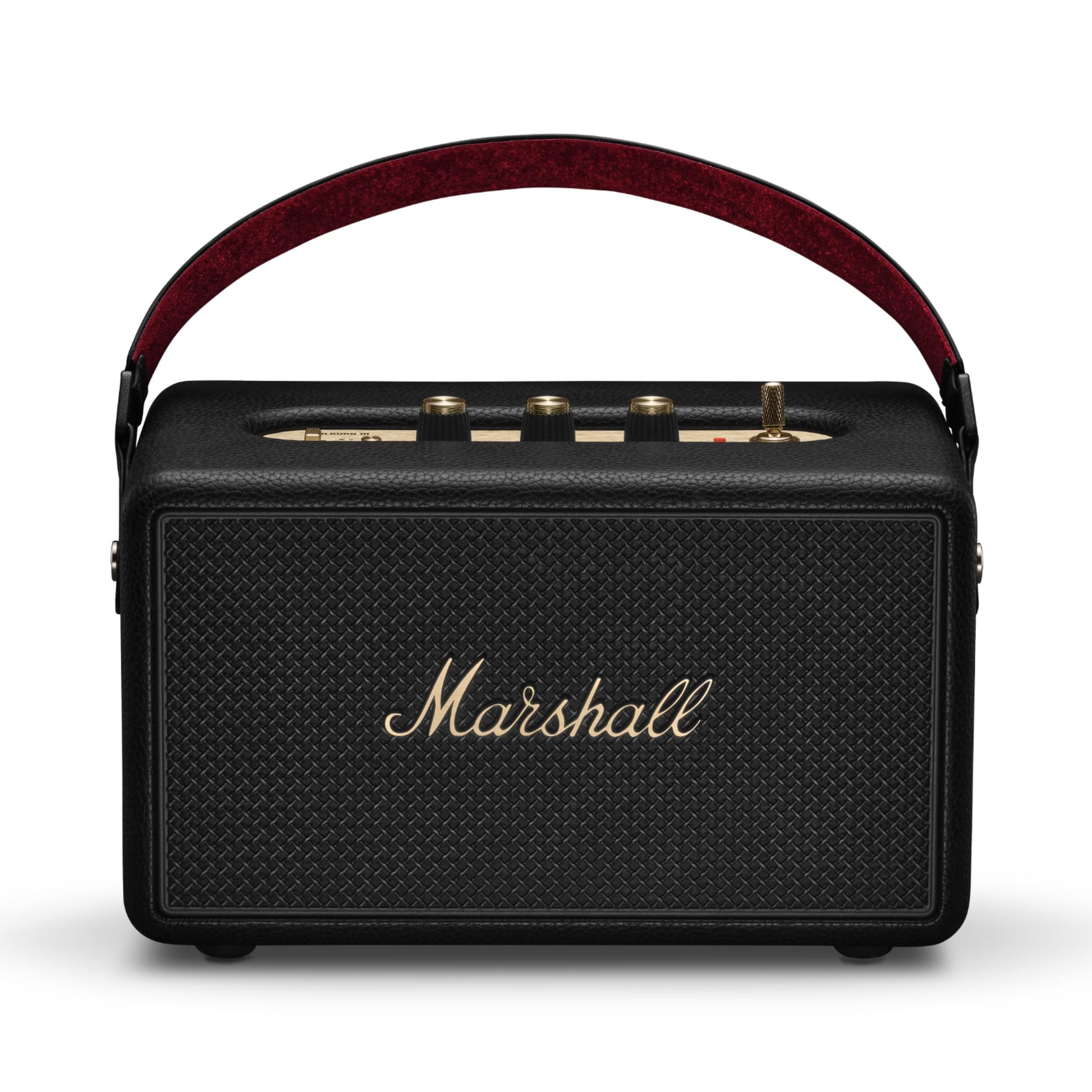 Marshall Kilburn III Portable Bluetooth Speaker – Black & Brass - Deccan Retail
