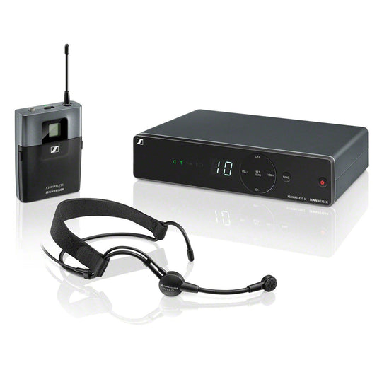 Sennheiser XSW 1-ME3-A Wireless Headset Microphone System - Deccan Retail