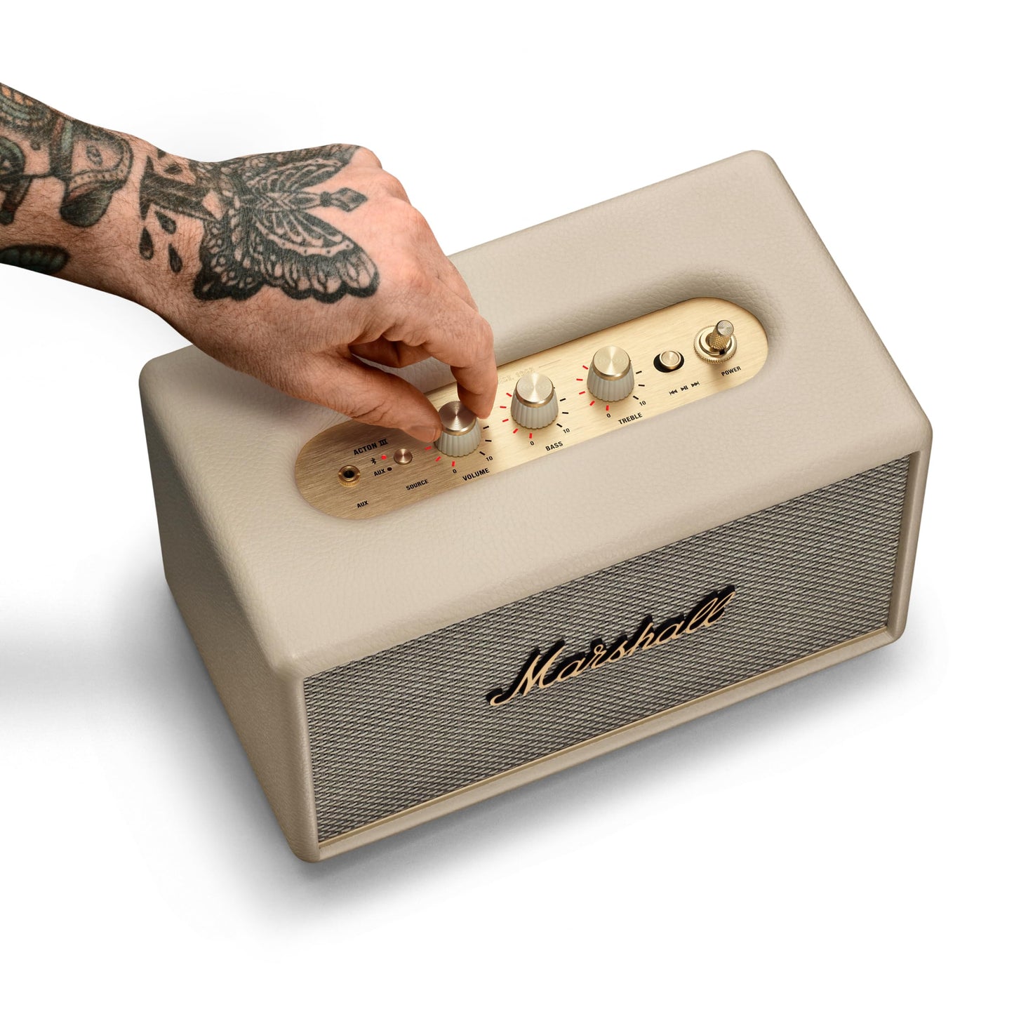 Marshall Acton III Bluetooth Home Speaker – Cream - Deccan Retail
