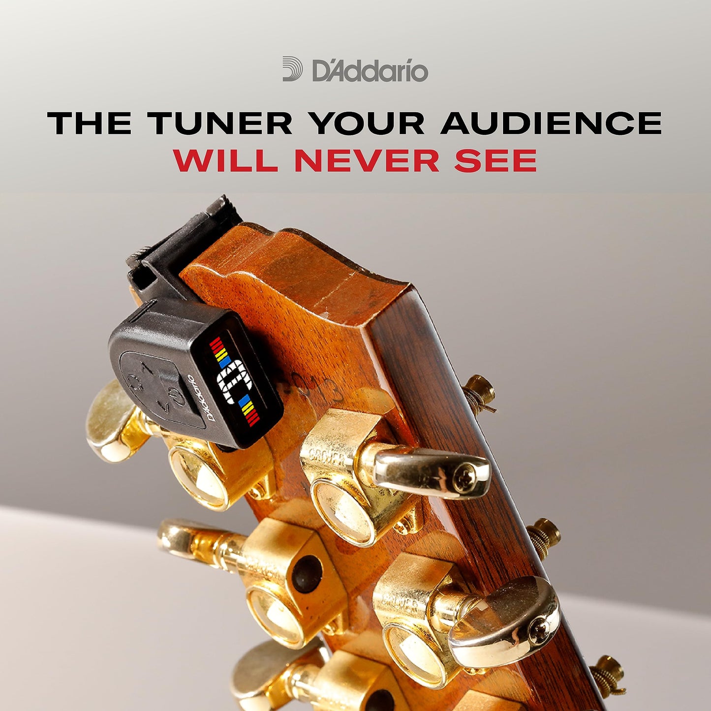 Planet Waves D'Addario Micro Clip-On Guitar Tuner – Black - Deccan Retail