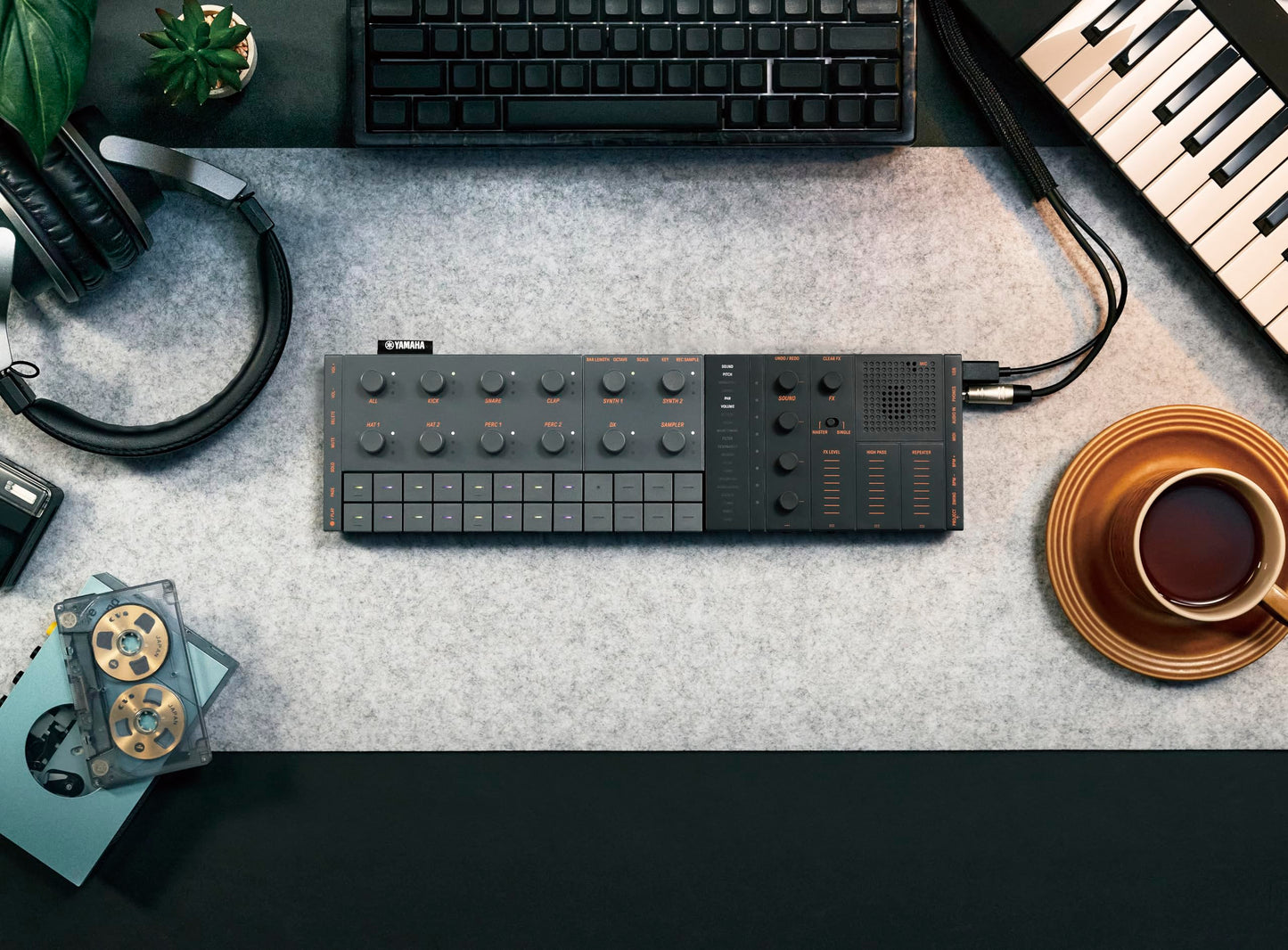 Yamaha SEQTRAK Music Production Studio – Black - Deccan Retail