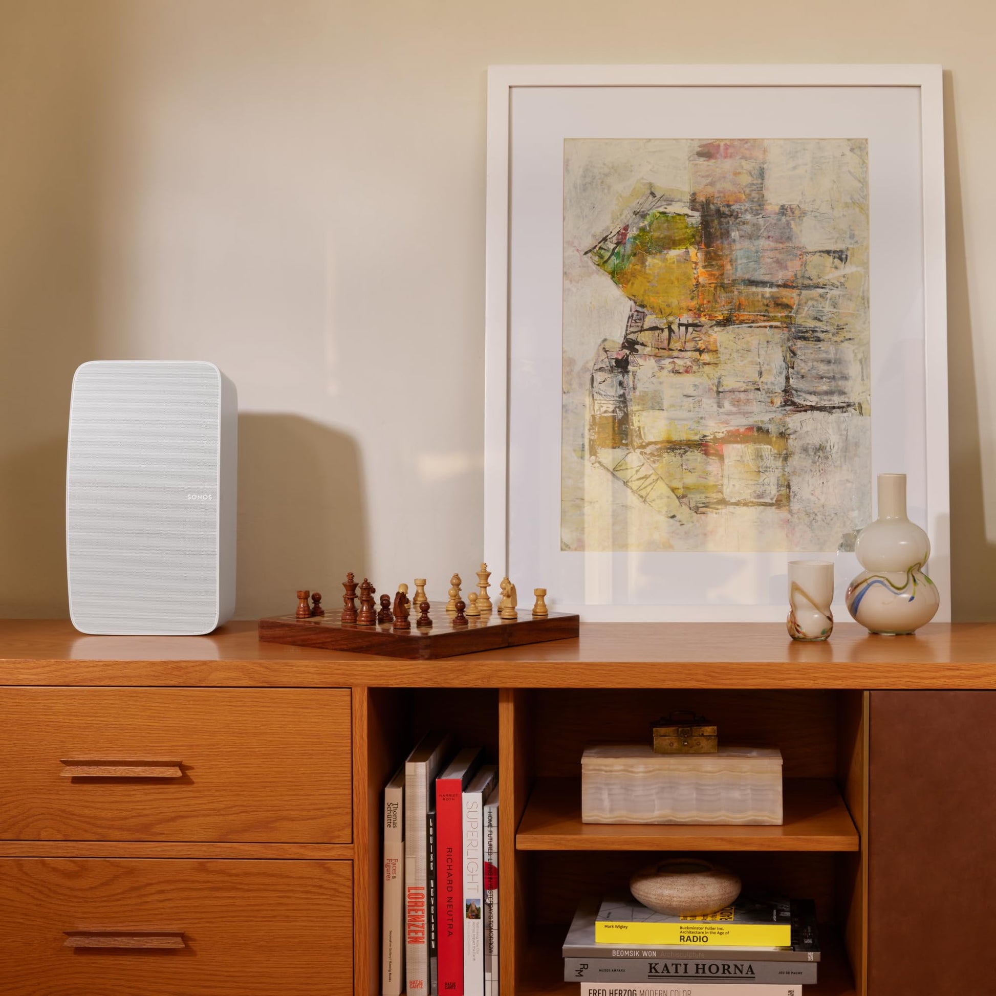 Sonos Five HiFi Speaker with WiFi & 3.5mm Line-In – White - Deccan Retail