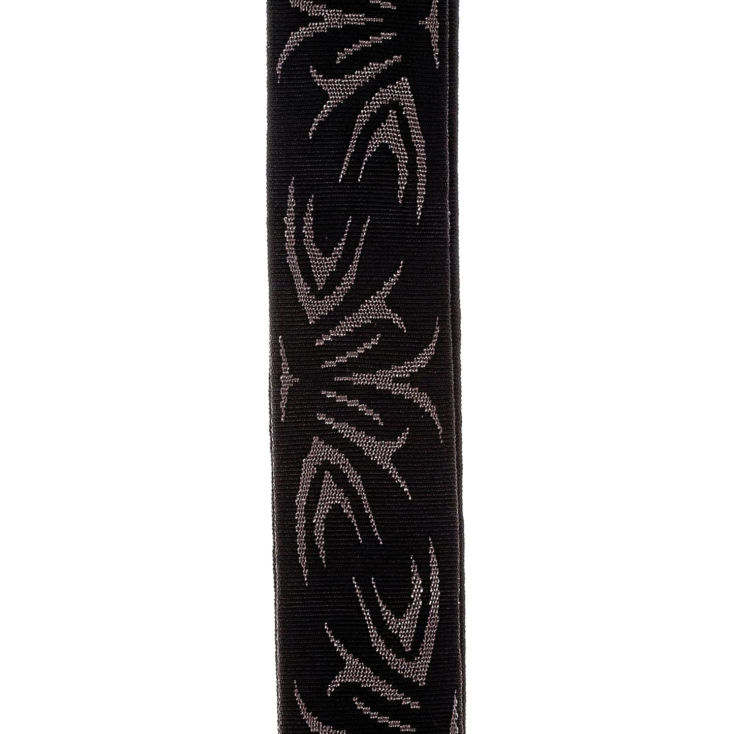 D'Addario Black/Gray Tattoo Woven Guitar Strap - Deccan Retail