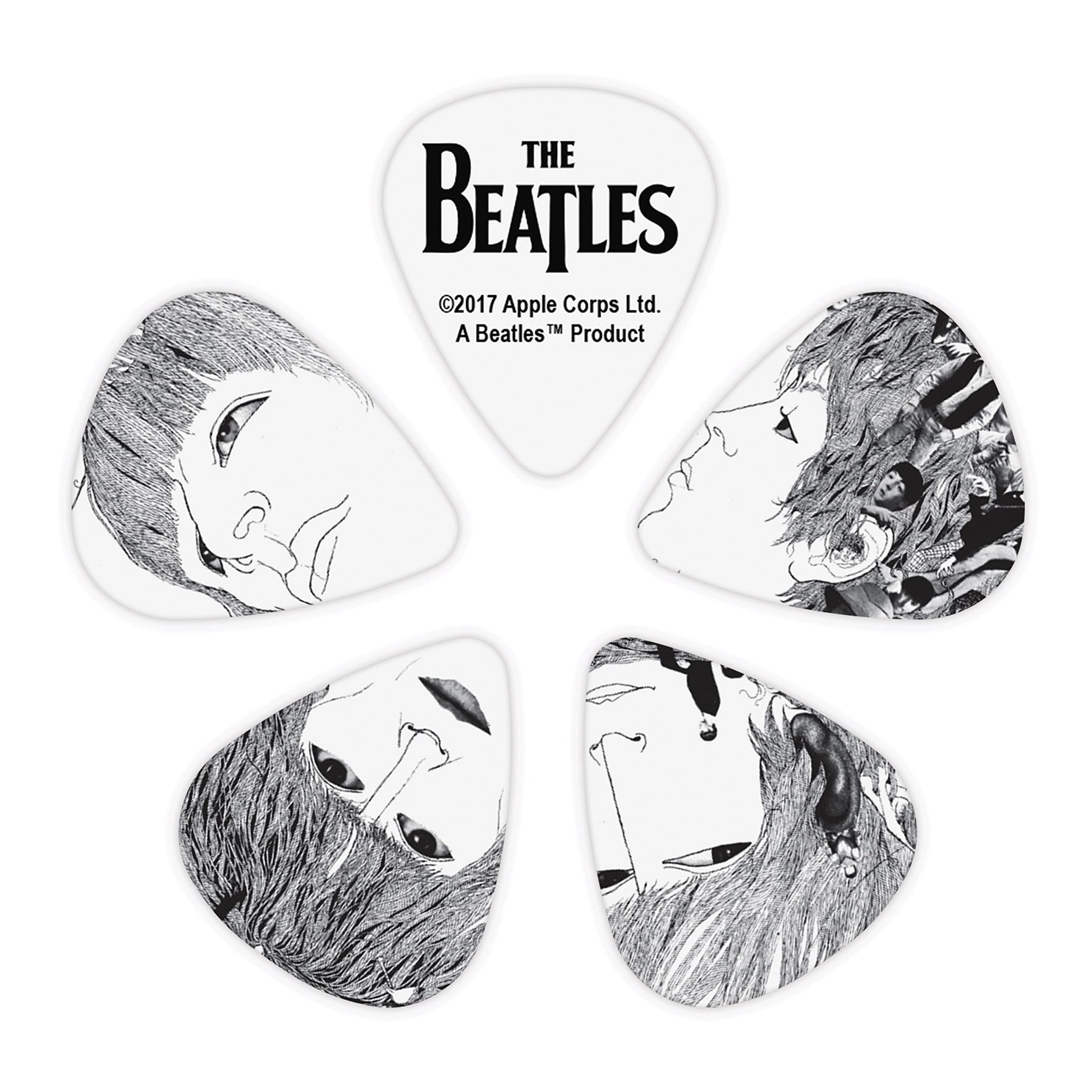 Planet Waves Beatles Revolver Thin Guitar Picks 10 Pack (1CWH2-10B1) - Deccan Retail