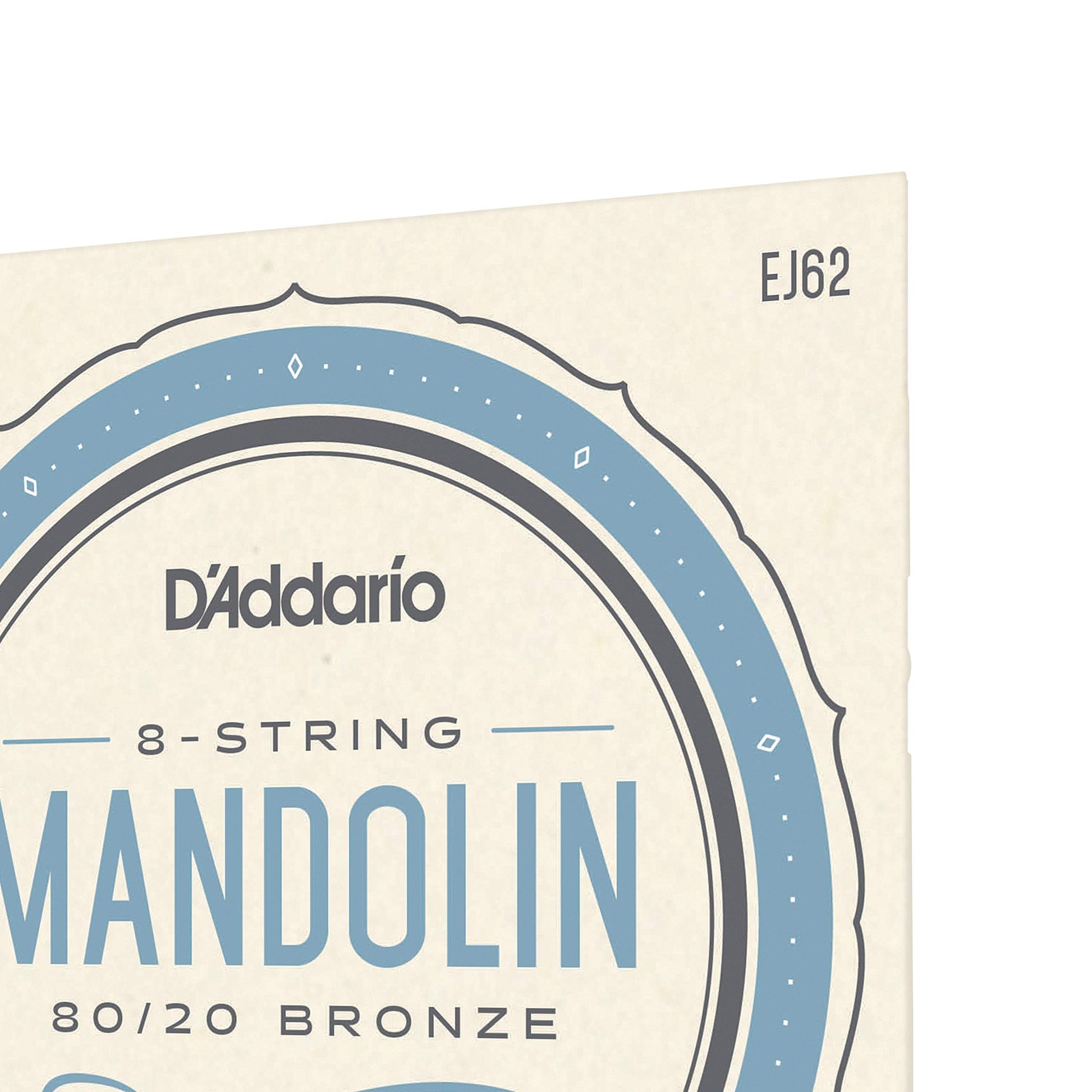 D'Addario EJ62 80/20 Bronze Mandolin Strings Light 10-34 - Deccan Retail