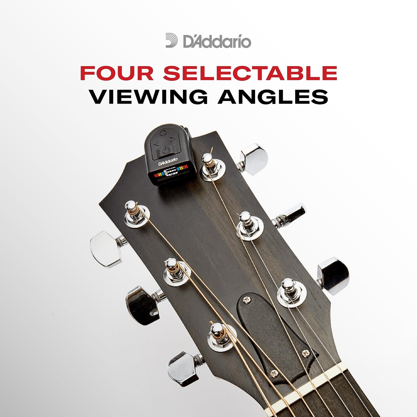 Planet Waves D'Addario Micro Clip-On Guitar Tuner – Black - Deccan Retail