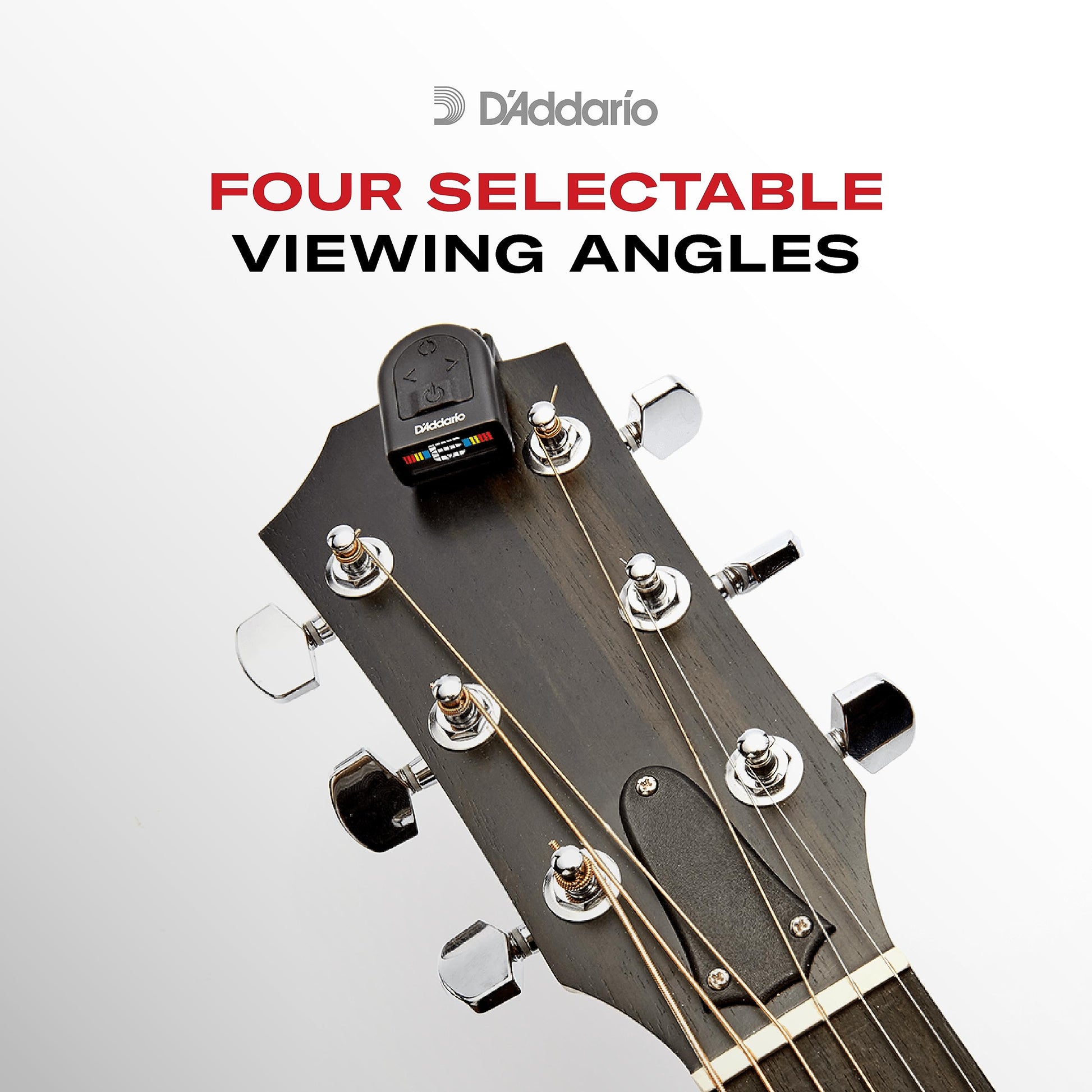 Planet Waves D'Addario Micro Clip-On Guitar Tuner – Black - Deccan Retail