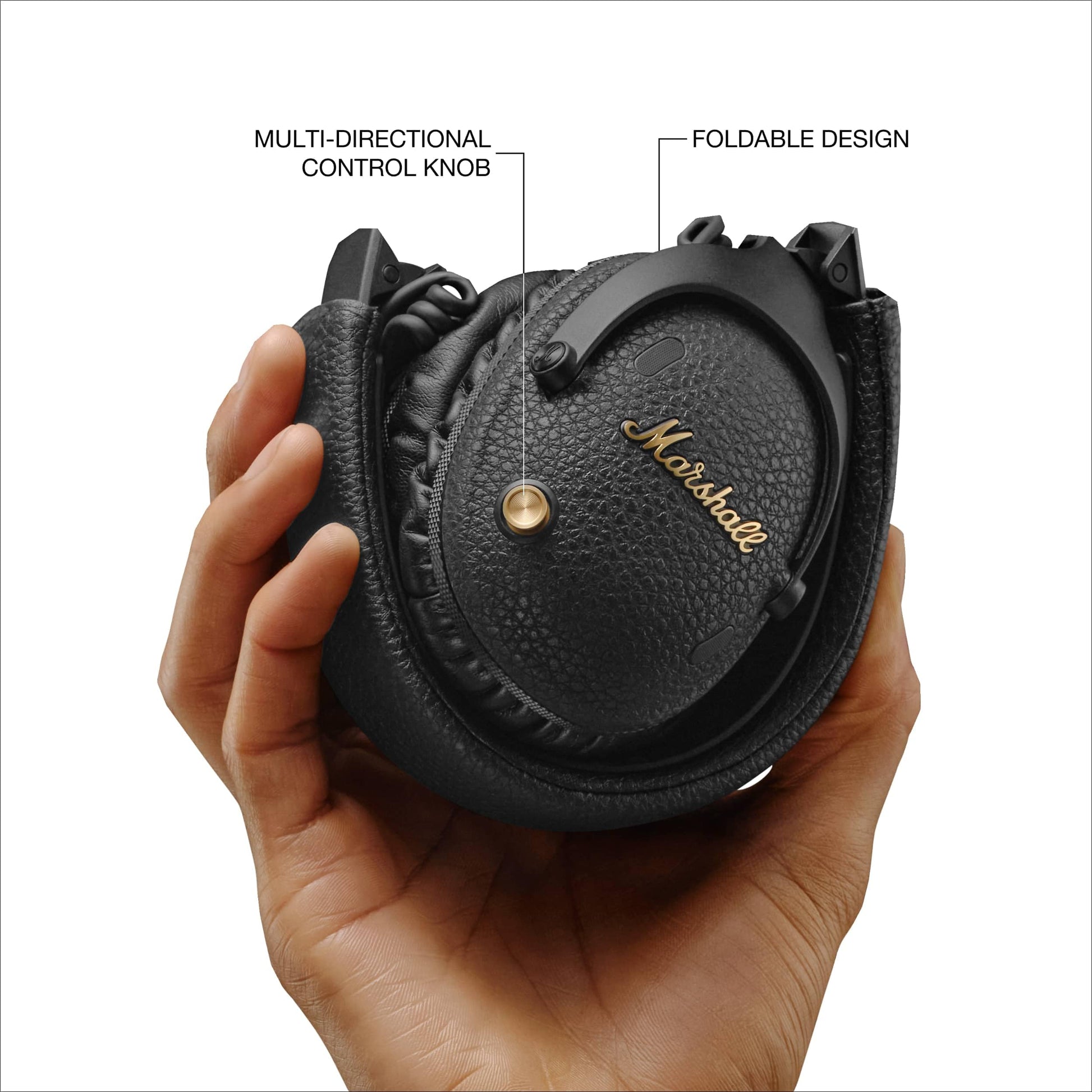 Marshall Monitor III ANC Over-Ear Bluetooth Headphones – Black - Deccan Retail