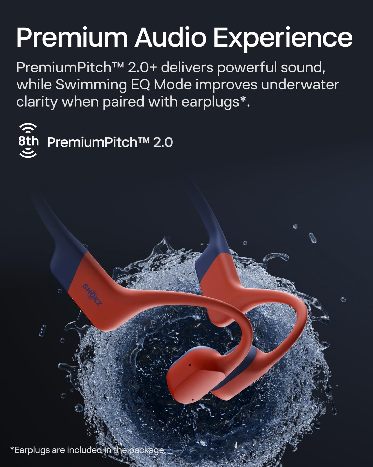 SHOKZ OpenSwim Pro – Red - Deccan Retail