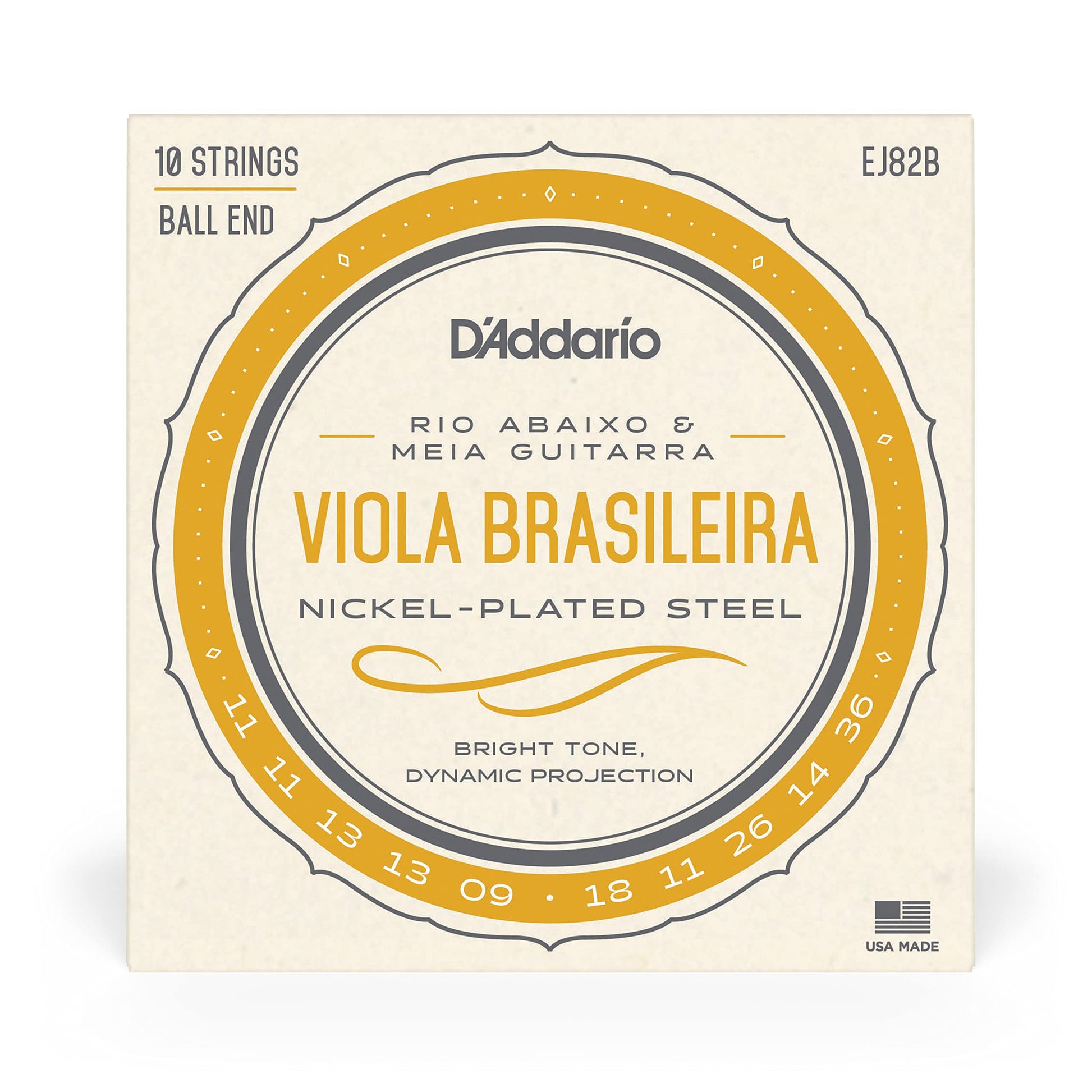 D'Addario EJ82B Nickel Plated Acoustic Guitar Strings Medium - Deccan Retail