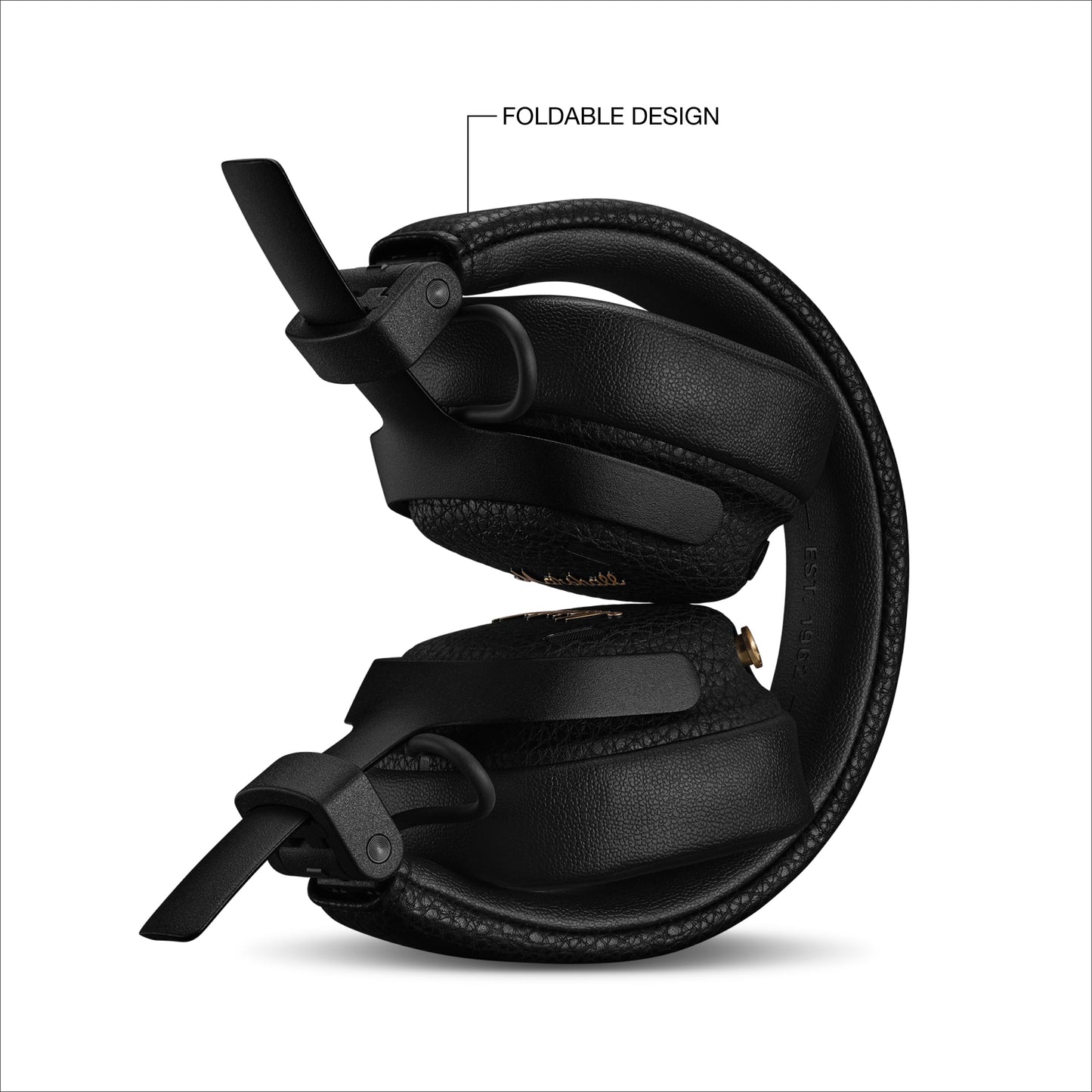 Marshall Milton A.N.C. Wireless On-Ear Headphones – Black