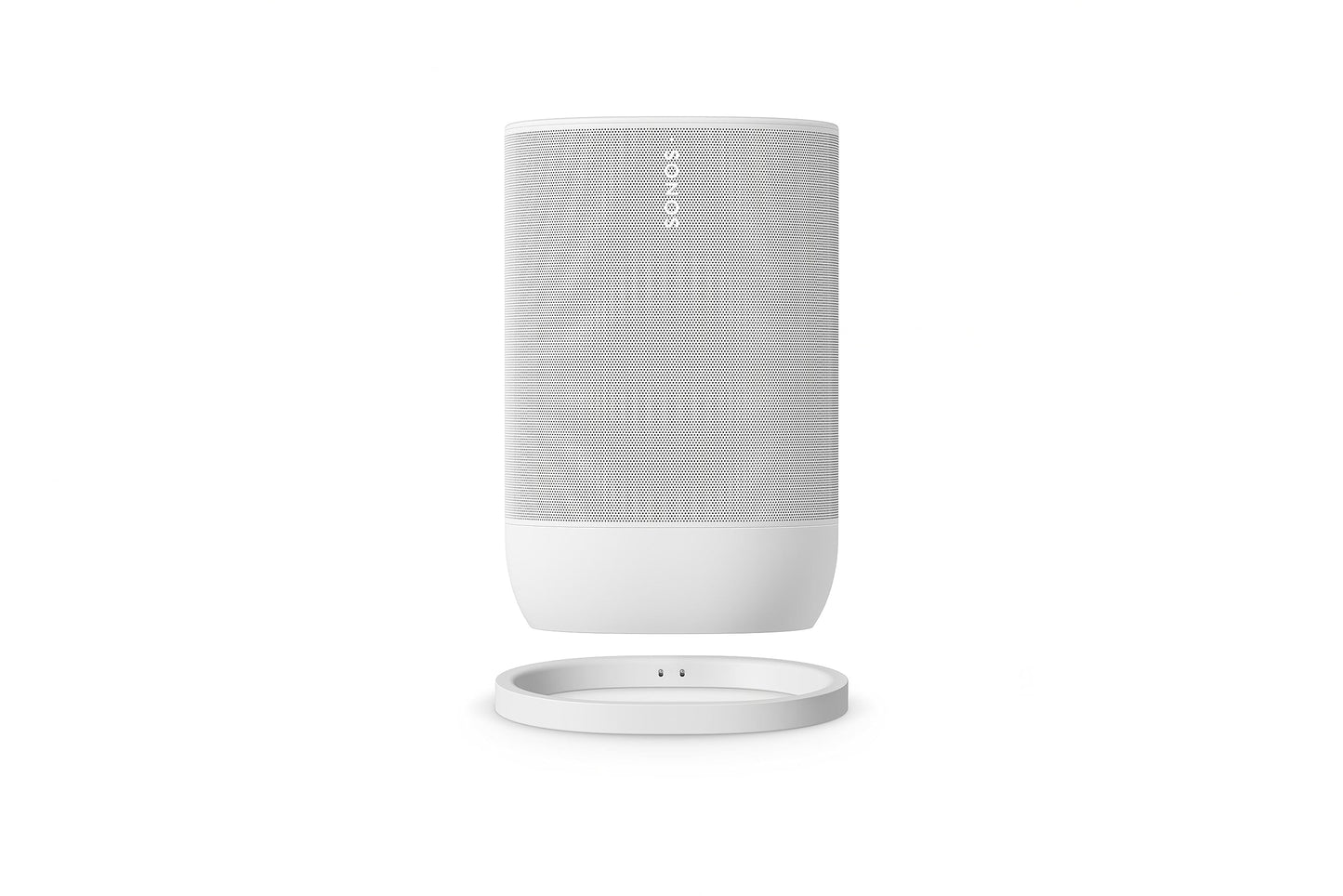 Sonos Move 2 Wireless Portable Speaker with Charging Base – White - Deccan Retail