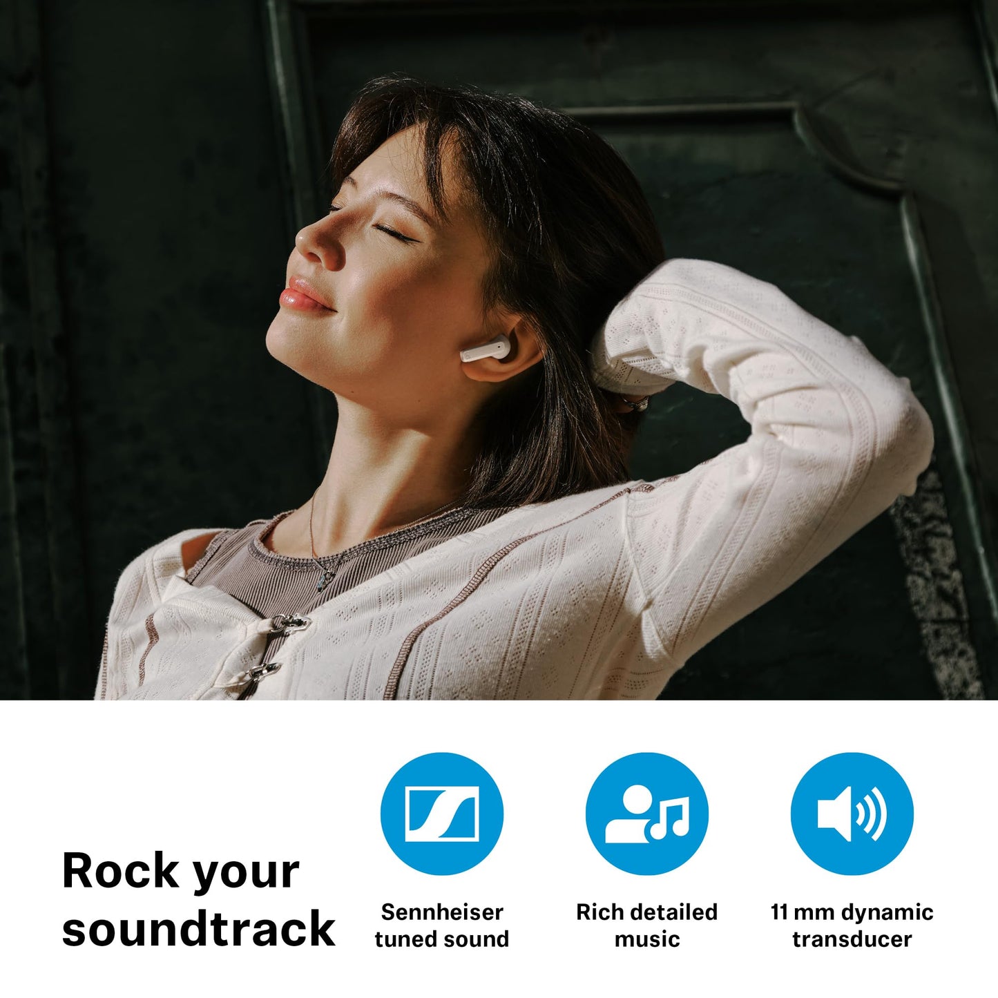 Sennheiser ACCENTUM Open True Wireless Earbuds – Black - Deccan Retail
