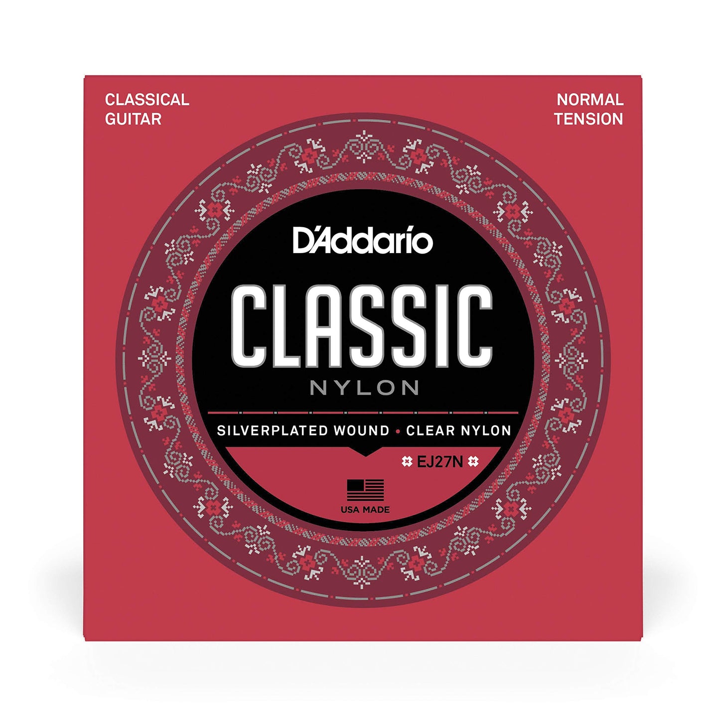 D'Addario EJ27N Student Nylon Classical Guitar Strings Normal Tension - Deccan Retail
