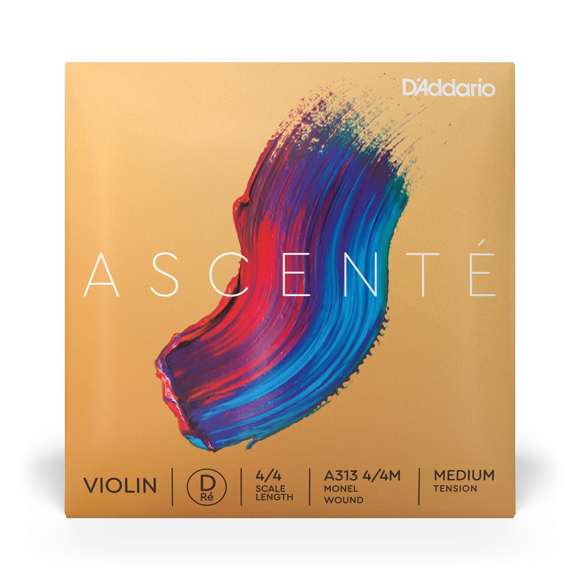 D'Addario Ascenté Violin String 4/4 Medium Tension (A313 4/4M) - Deccan Retail