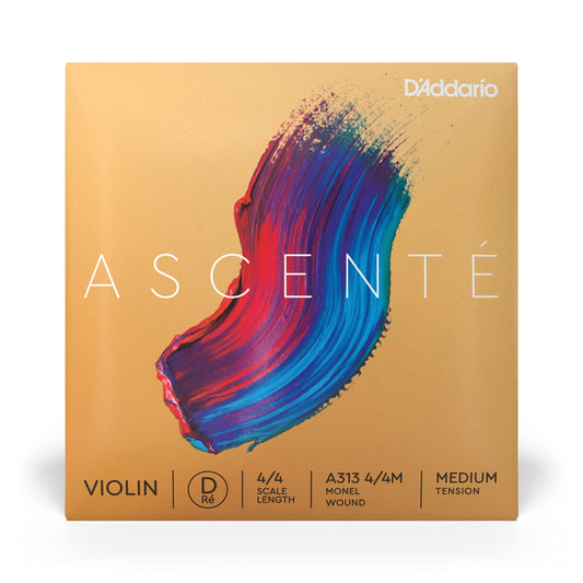 D'Addario Ascenté Violin String 4/4 Medium Tension (A313 4/4M) - Deccan Retail