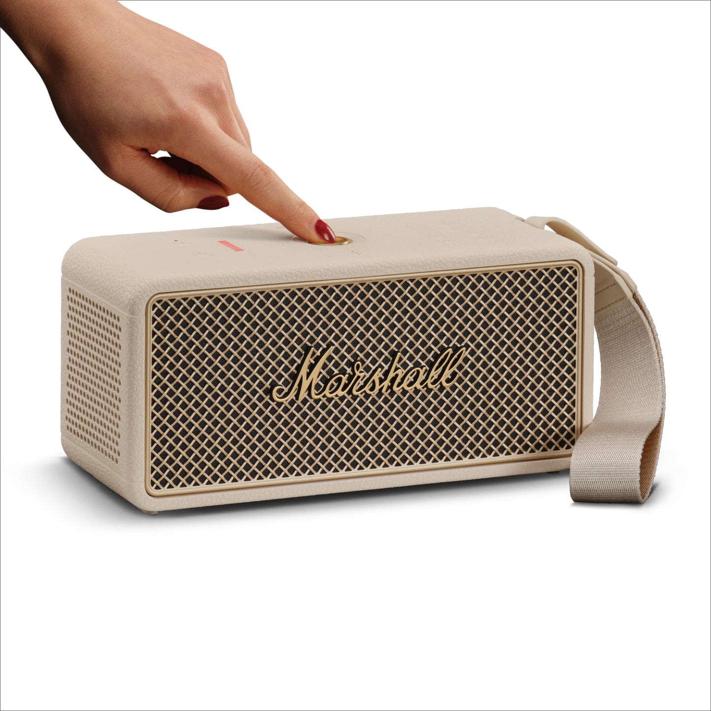 Marshall Middleton II Portable Bluetooth Speaker – Cream - Deccan Retail