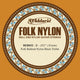 D'Addario Folk Nylon Guitar Single String Black Nylon Ball End .032 (BEB032) - Deccan Retail