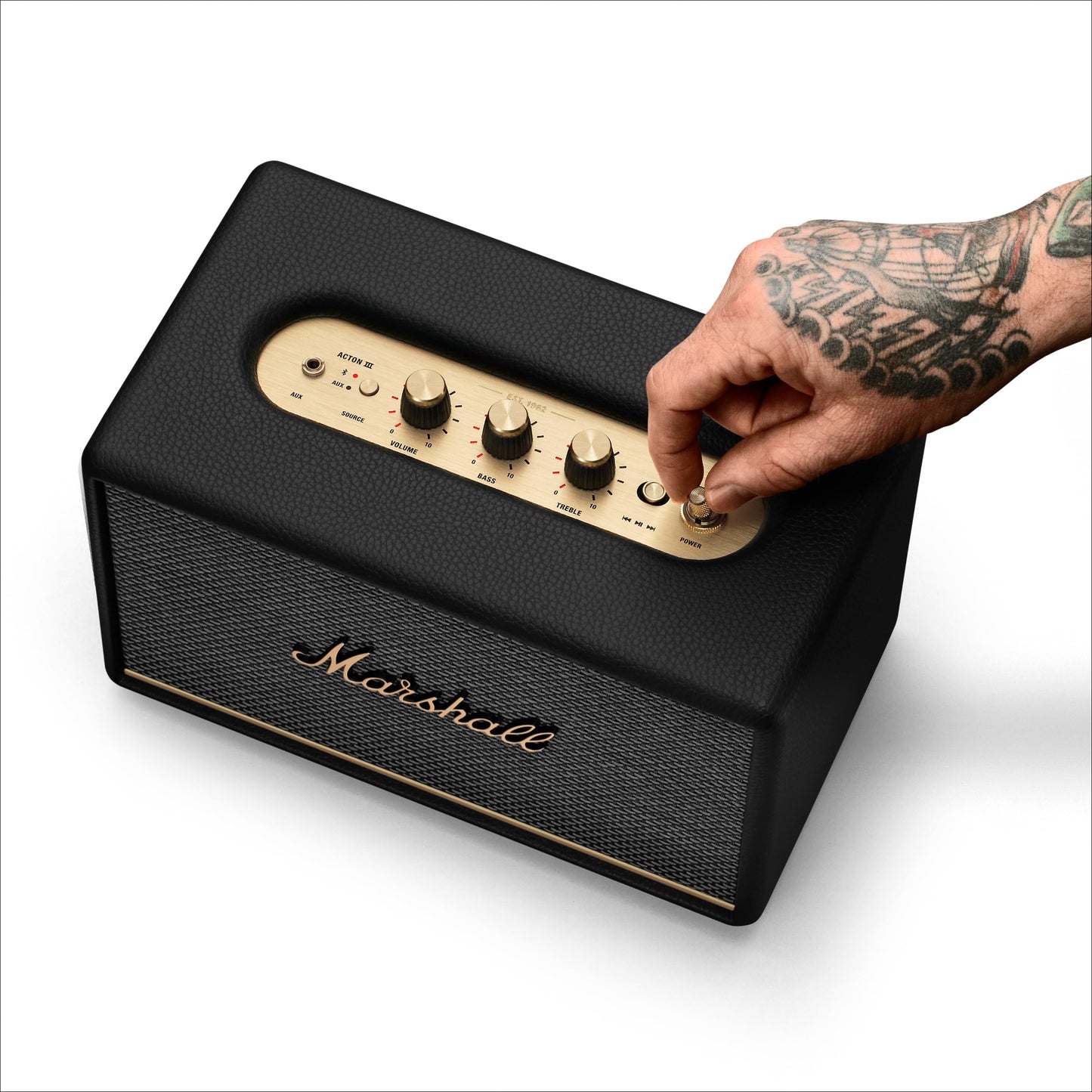Marshall Acton III Bluetooth Home Speaker – Black - Deccan Retail