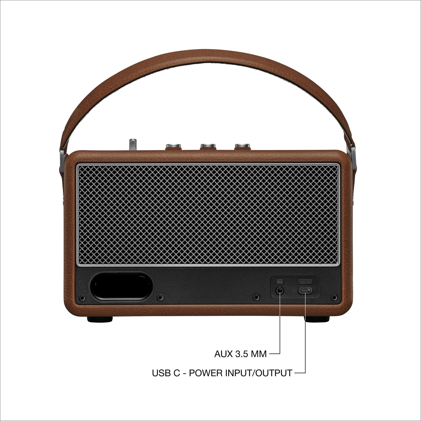 Marshall Kilburn III Portable Bluetooth Speaker – Brown