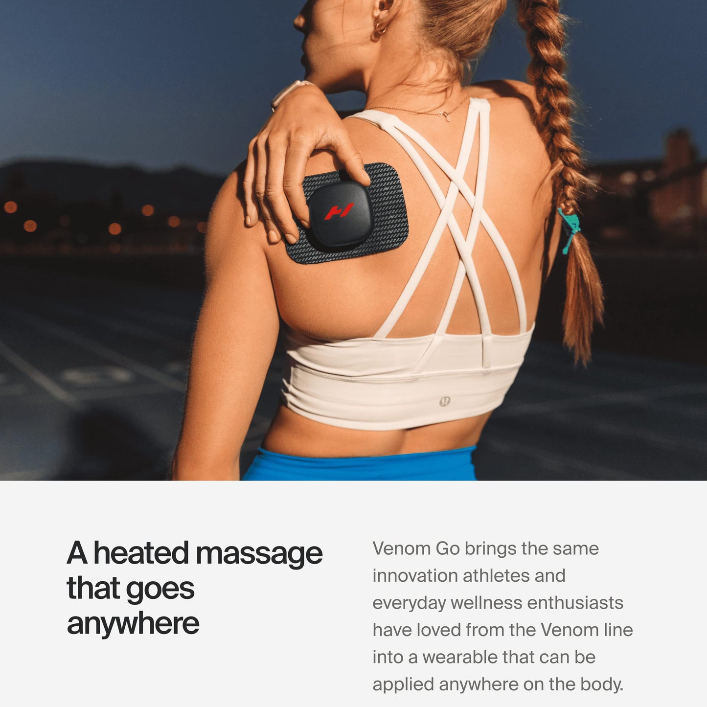 Hyperice Venom Go Portable Heat & Massage Pad - Deccan Retail