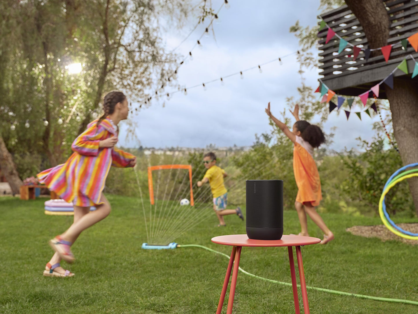 Sonos Move 2 | Wireless Portable Speaker with WiFi, Bluetooth, Amazon Alexa, 24-Hour Battery Life, Wireless Charging Base - Black