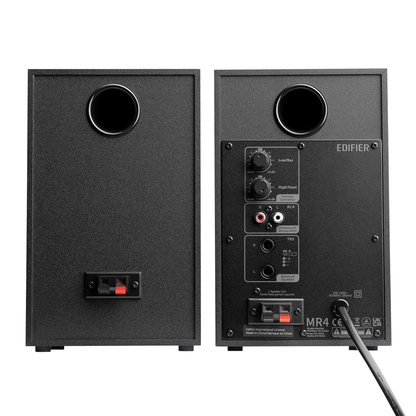 Edifier MR4 Powered Studio Monitor Speakers 2.0 – Black