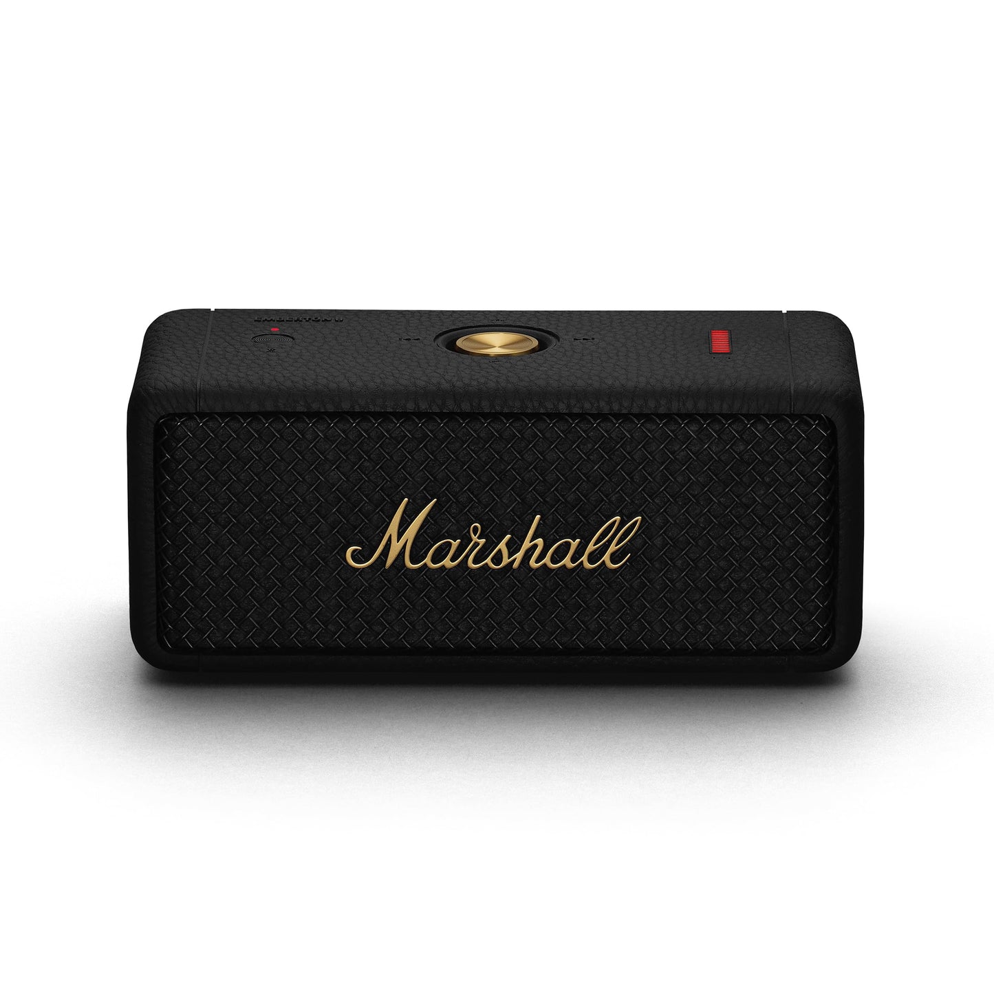 Marshall Emberton II Portable Bluetooth Speaker – Black & Brass - Deccan Retail