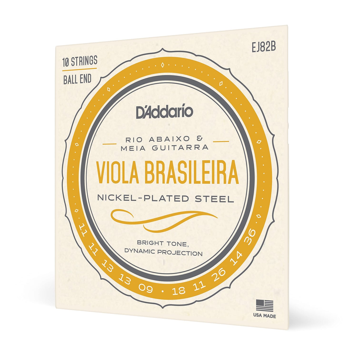 D'Addario EJ82B Nickel Plated Acoustic Guitar Strings Medium - Deccan Retail