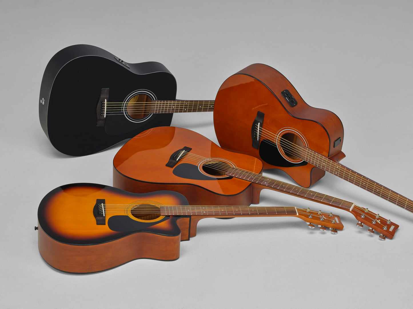 Yamaha FS80C WBR Acoustic Guitar – Wood Brown