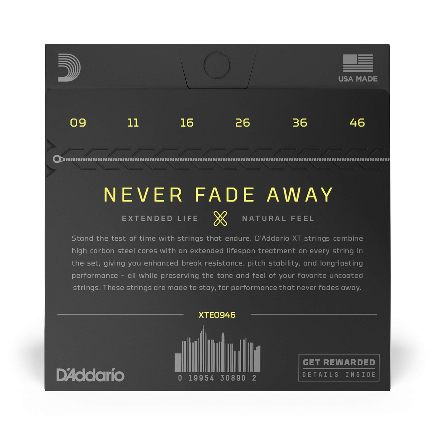 D'Addario XT Nickel Plated Steel Electric Guitar Strings Super Light Top/Regular Bottom 09-46 - Deccan Retail