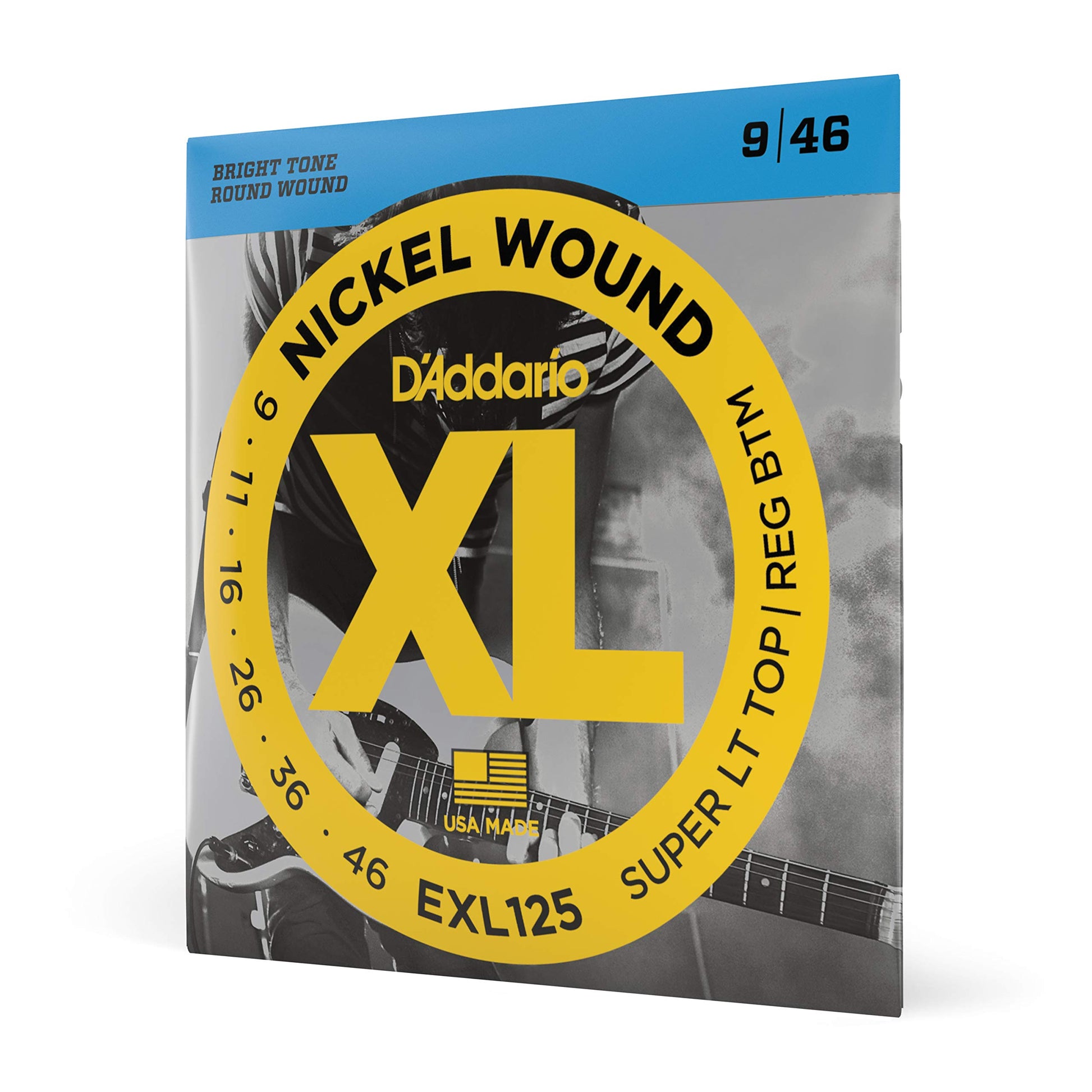 D'Addario EXL125 Nickel Wound Electric Guitar Strings 9-46 - Deccan Retail