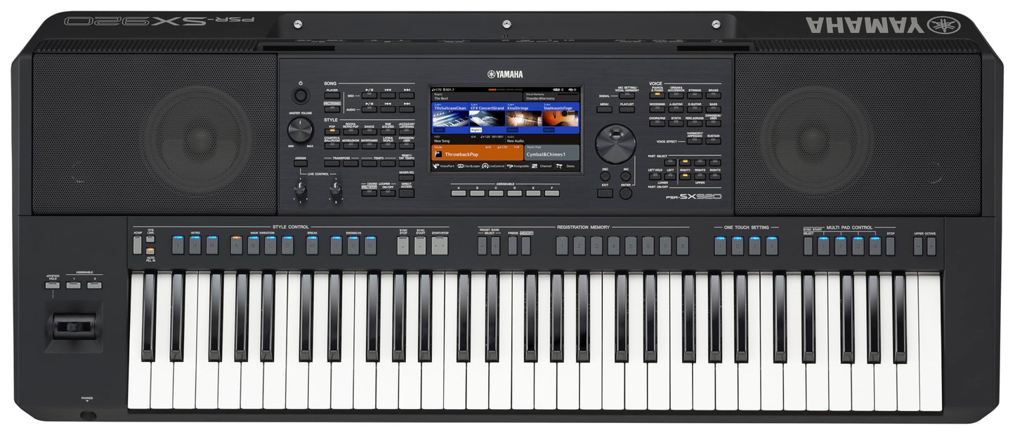 Yamaha PSR-SX920 61-Key Arranger Keyboard – Black - Deccan Retail