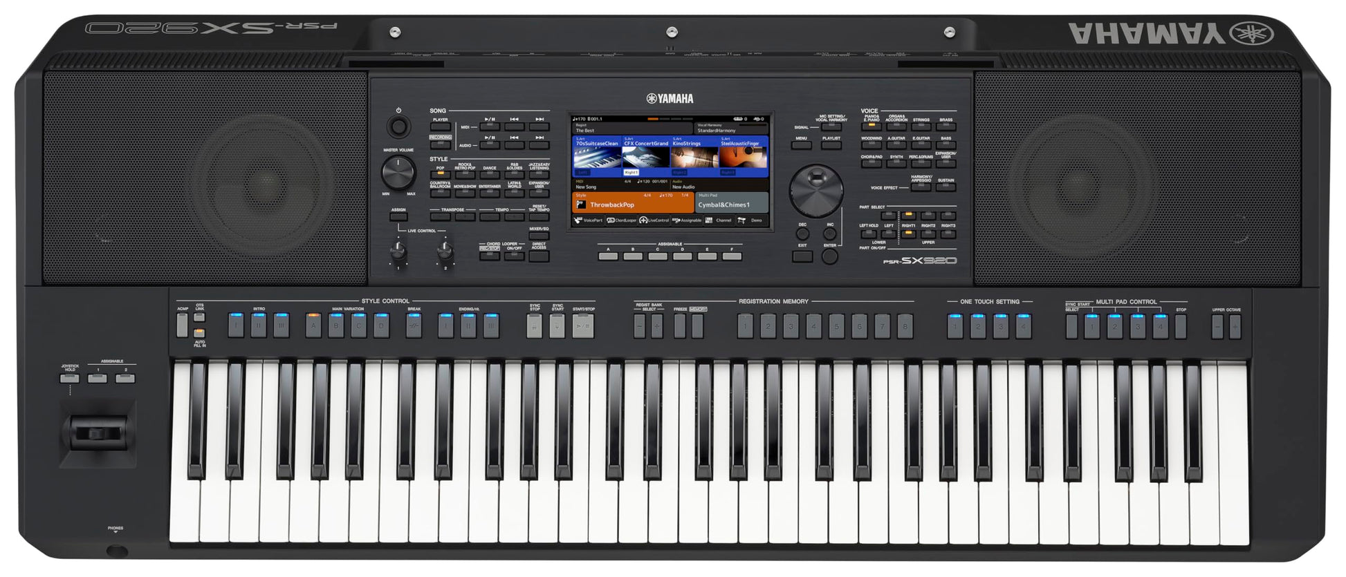 Yamaha PSR-SX920 61-Key Arranger Keyboard – Black - Deccan Retail