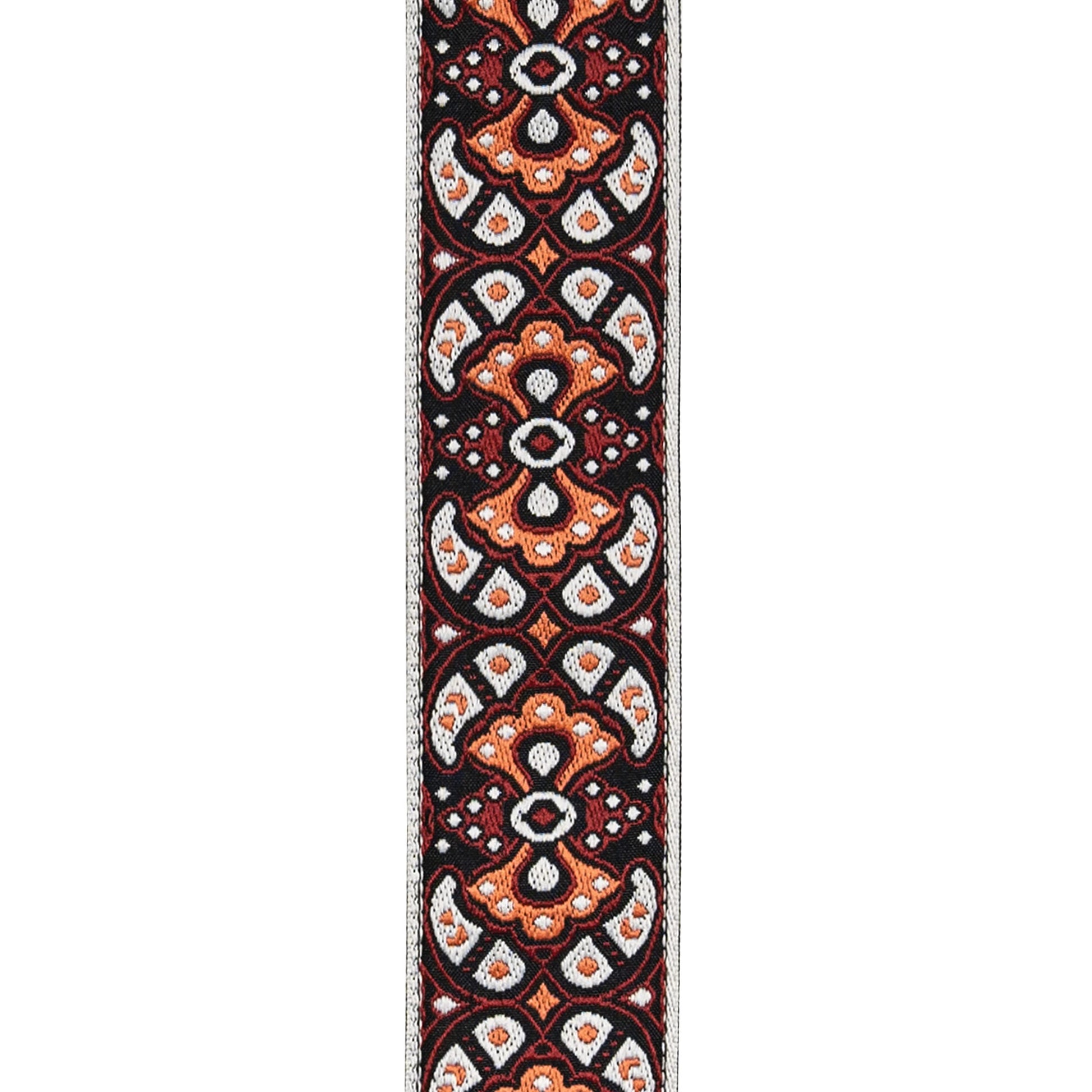D'Addario Recycled Woven Guitar Strap Red/Orange (50RW03) - Deccan Retail