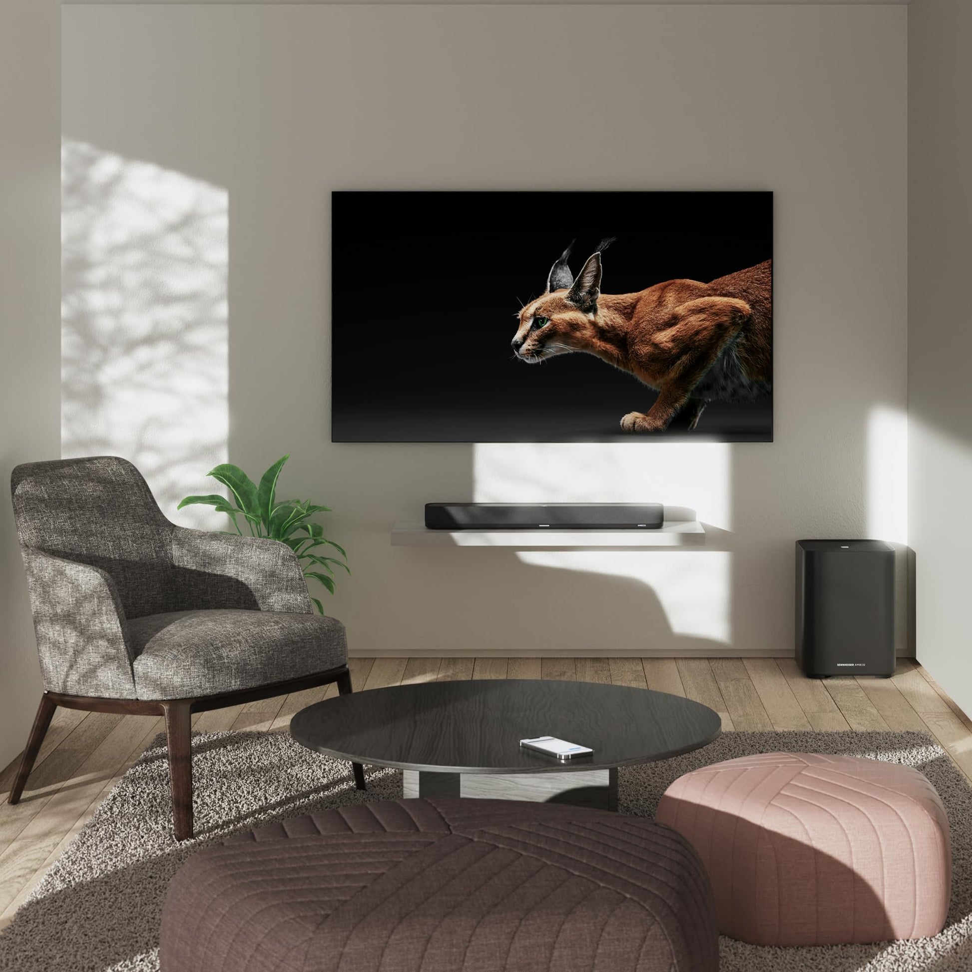 Sennheiser AMBEO Soundbar Mini with Dolby Atmos & Alexa - Deccan Retail
