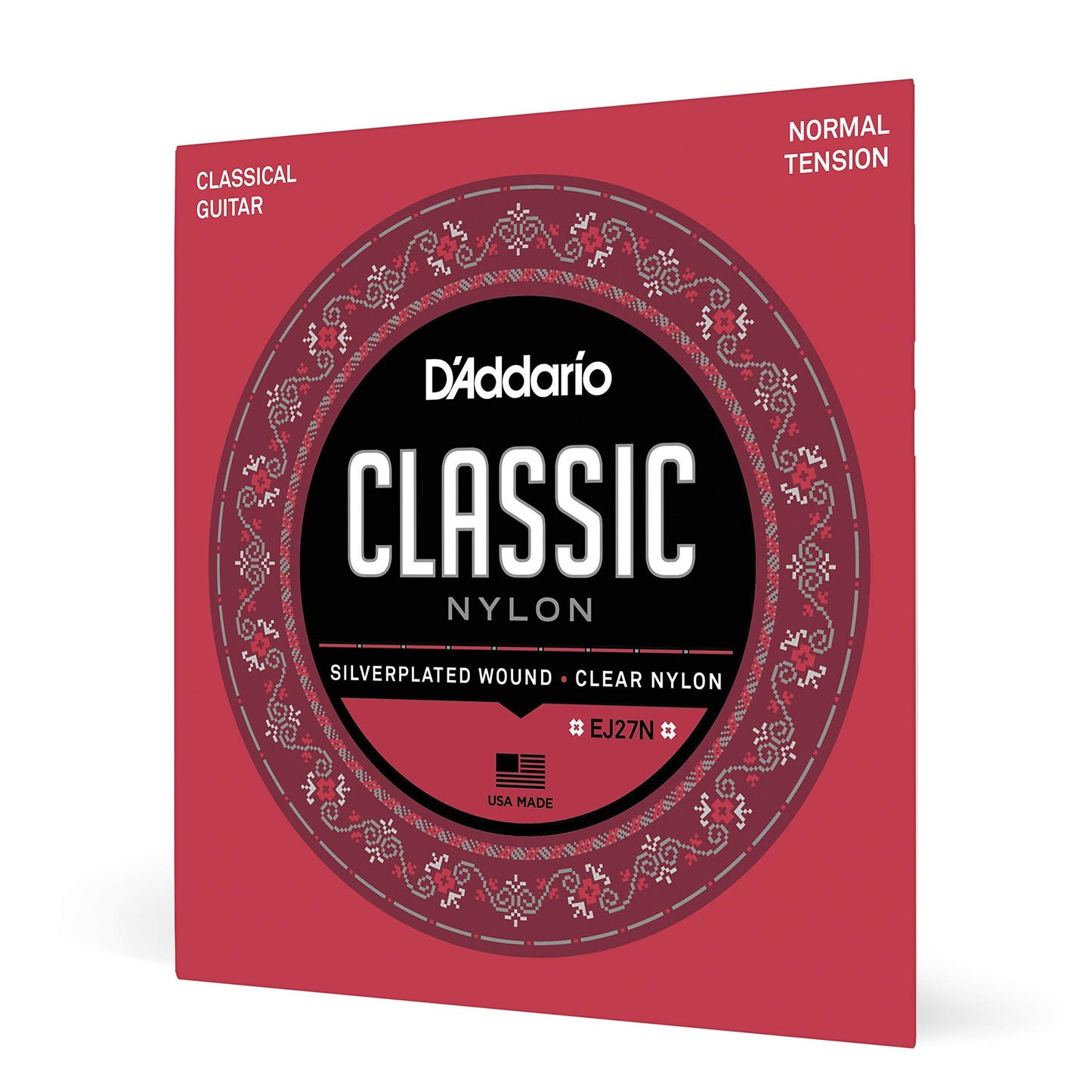 D'Addario EJ27N Student Nylon Classical Guitar Strings Normal Tension - Deccan Retail