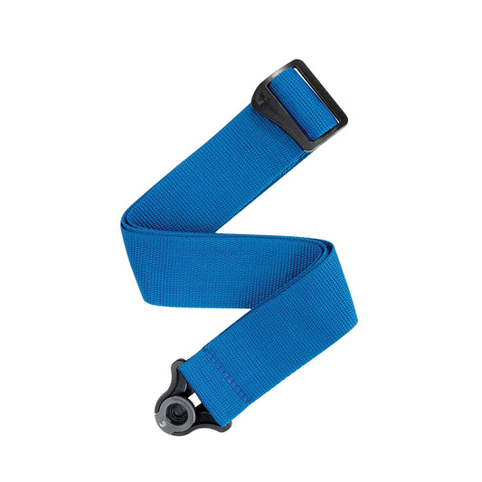 D'Addario Auto Lock Guitar Strap Blue (PWSAL402) - Deccan Retail