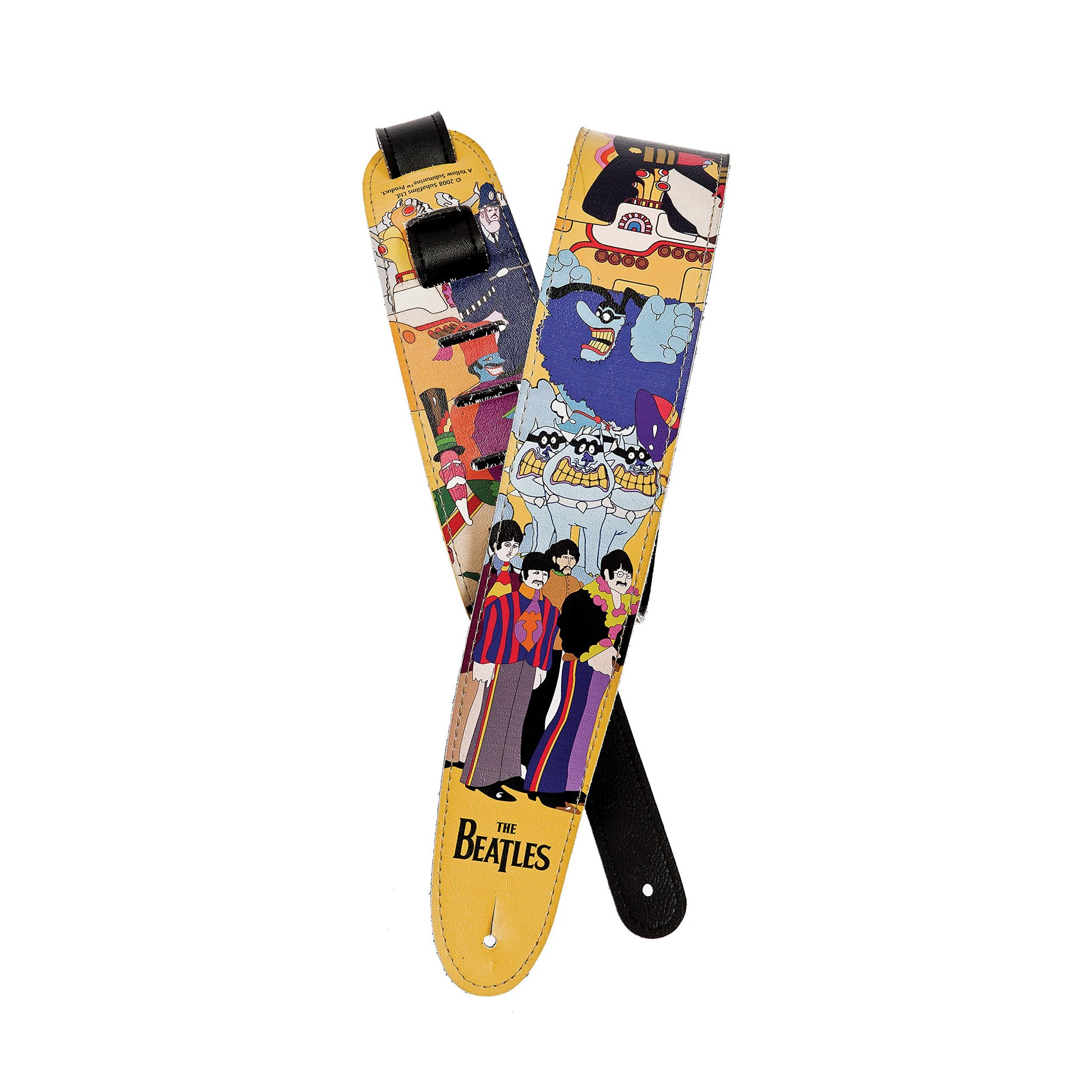 Planet Waves Beatles Yellow Submarine Vinyl Guitar Strap - Deccan Retail