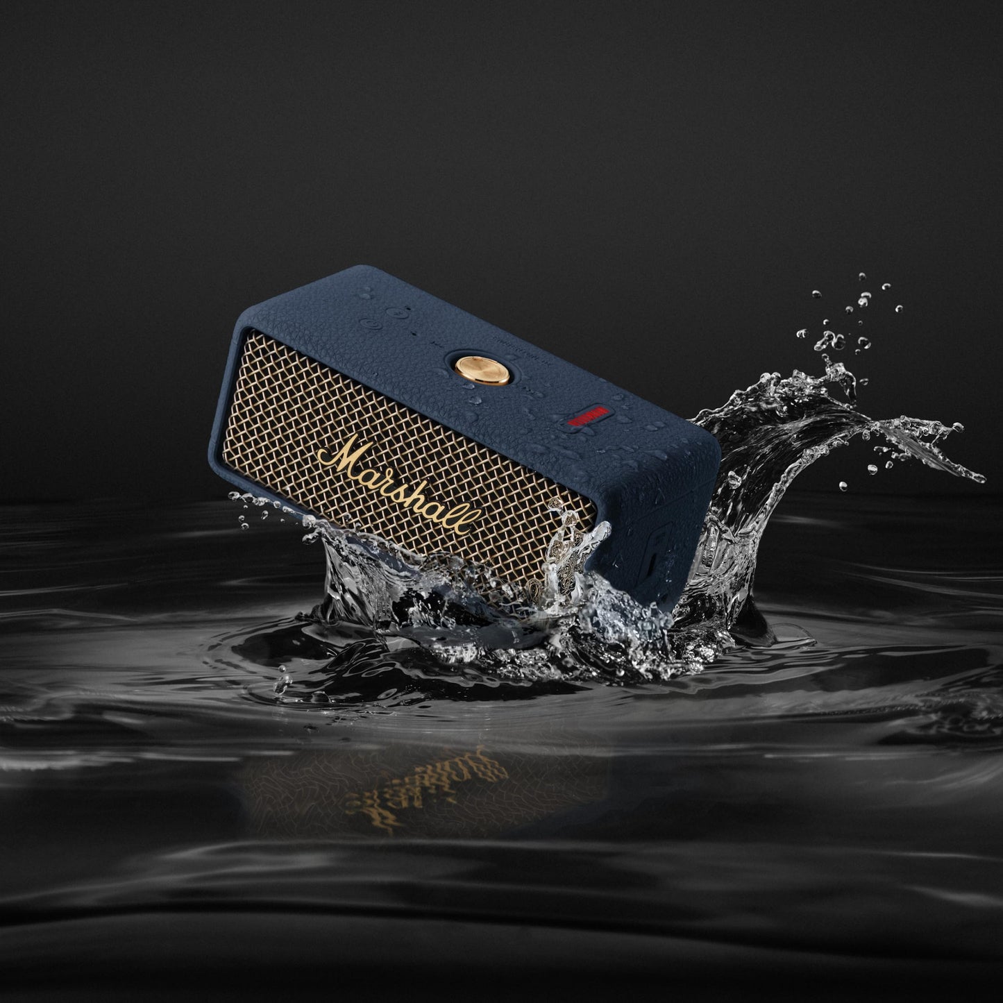 Marshall Emberton III Portable Bluetooth Speaker – Midnight Blue - Deccan Retail