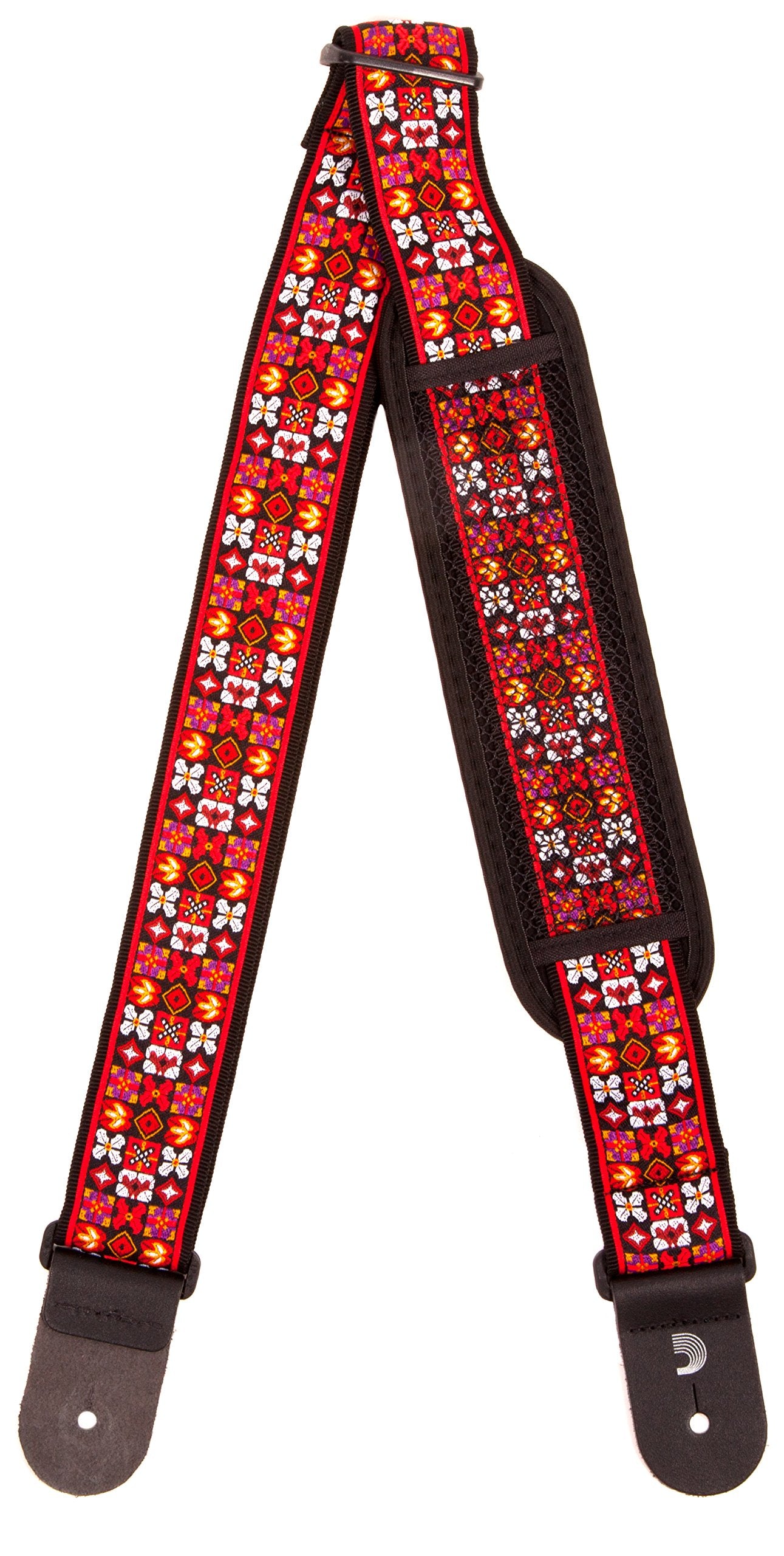 D'Addario Woven Guitar Strap Saugerties with Shoulder Pad - Deccan Retail