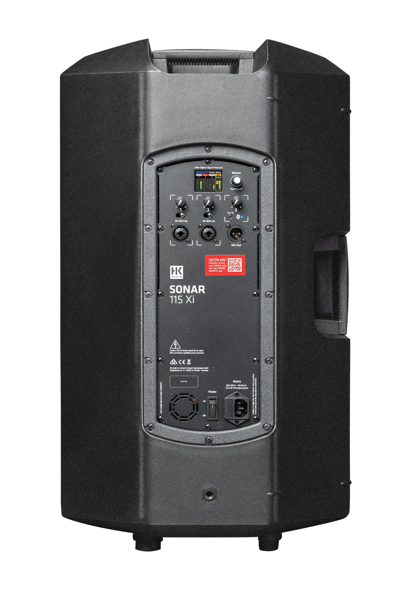 HK Audio SONAR 115 XI 1200W Active 15" PA Speaker - Deccan Retail