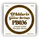D'Addario PB036 Phosphor Bronze Acoustic Guitar String .036 - Deccan Retail