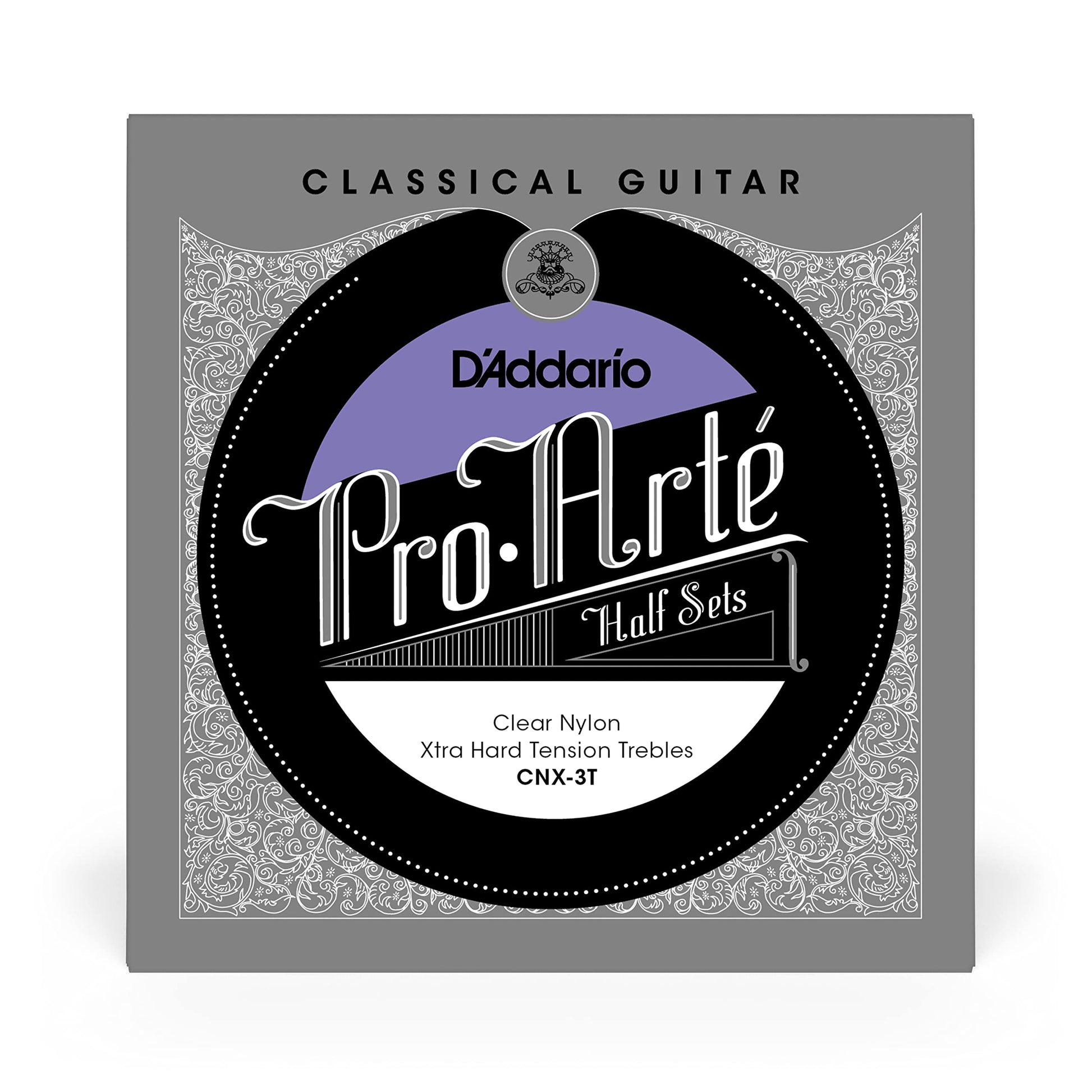 D'Addario Pro-Arte Clear Nylon Classical Guitar Half Set Extra Hard Tension (CNX-3T) - Deccan Retail
